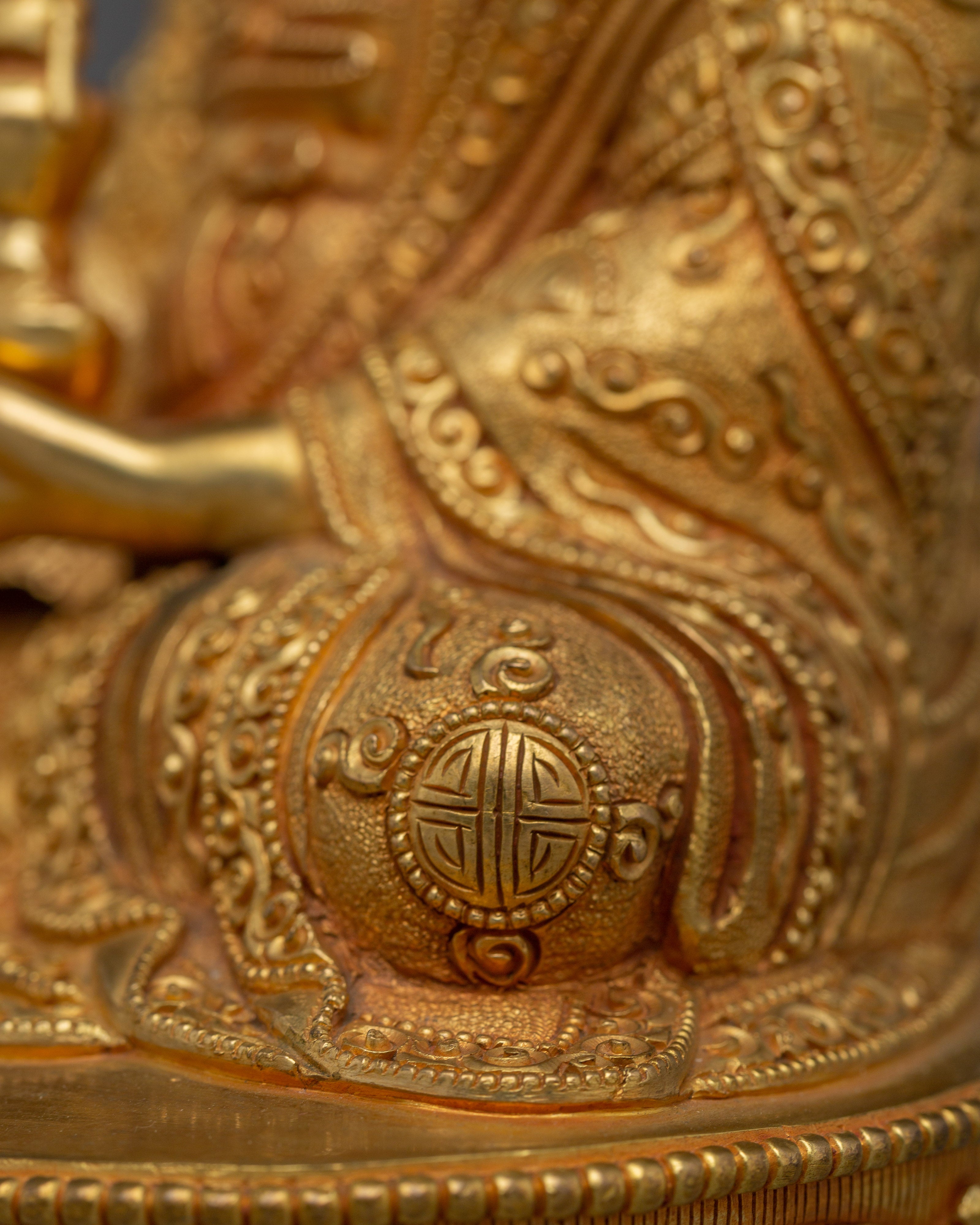 Tantric Buddhism Icon Guru Rinpoche | Handmade Nepal Art