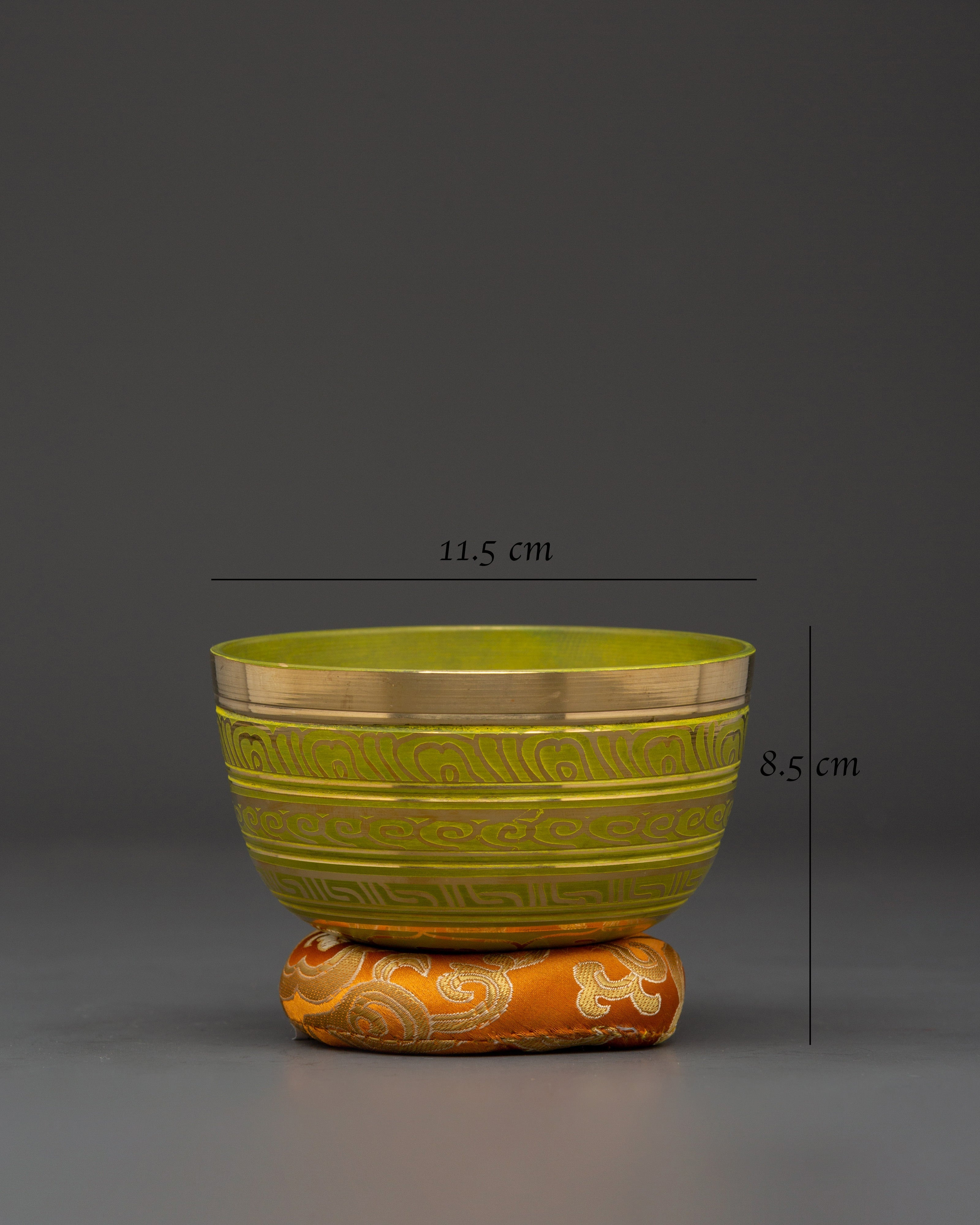 7 Chakra Singing Bowl Set with Sacred Symbols