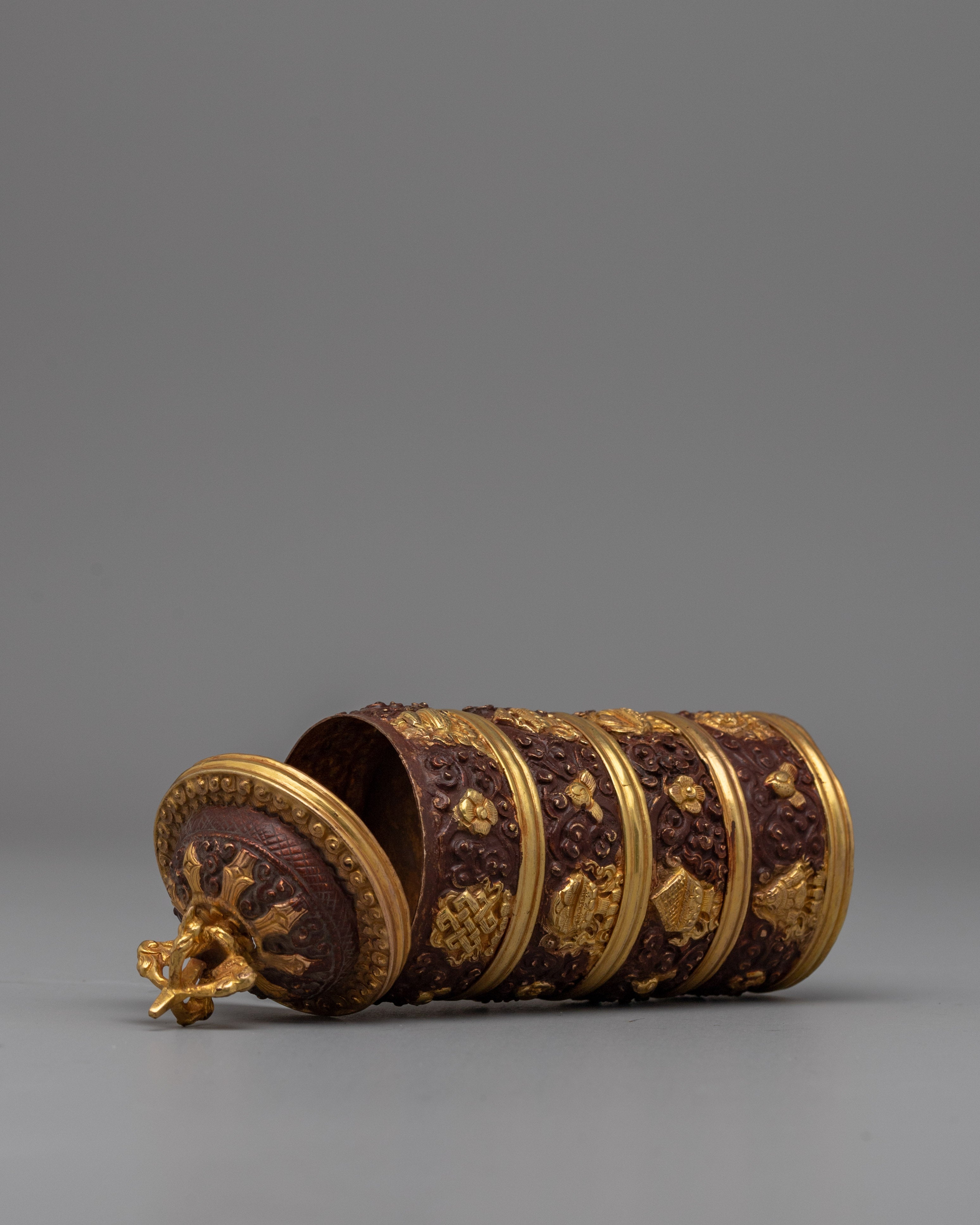 Handmade Rice Pot  | Traditional Gold Plated