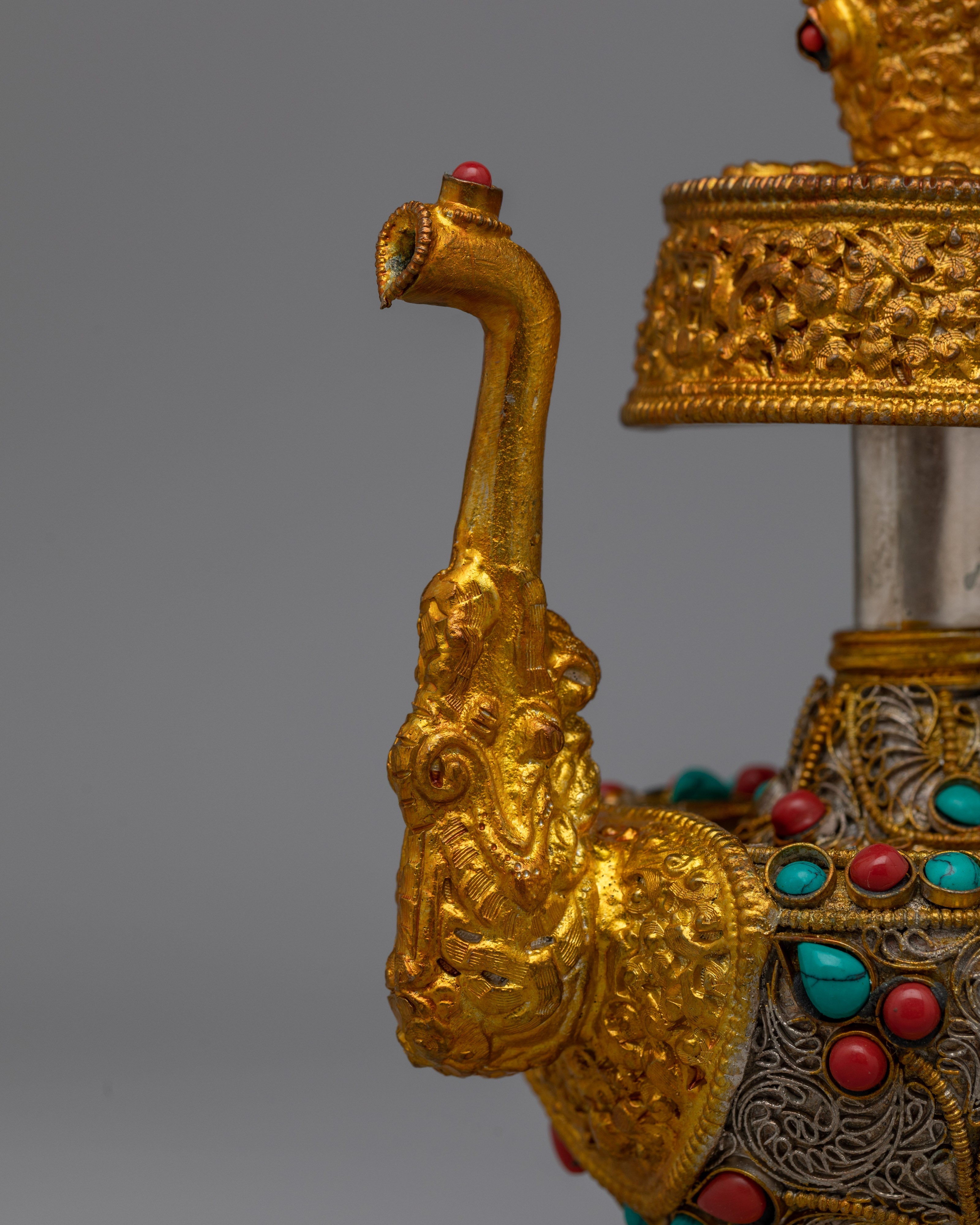 Buddhist Bhumba Set | Exquisite Ritual Vessels for Meditation