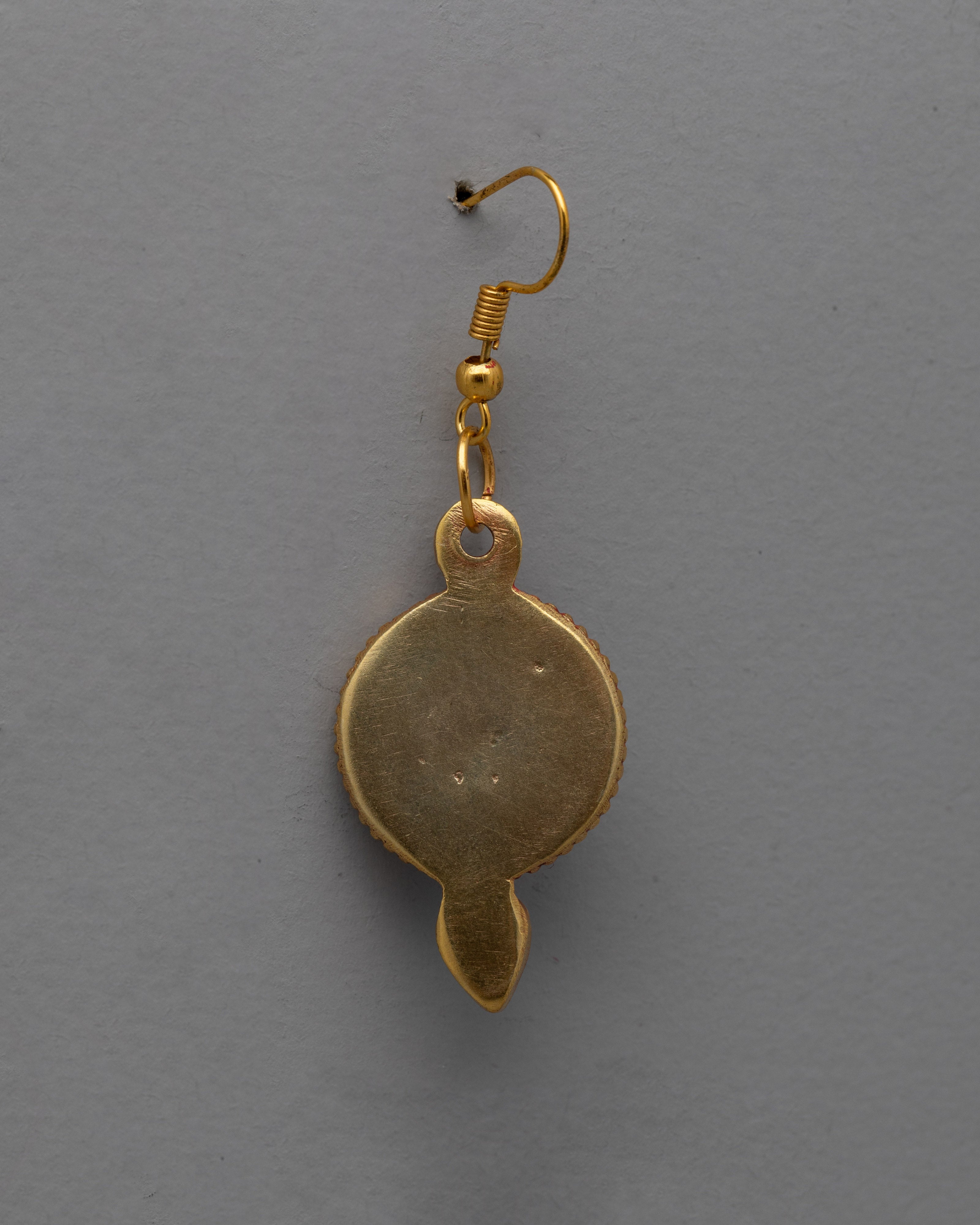 Tibetan Buddhist Set of Earrings | Enhance Your Style with Authentic Craftsmanship