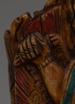 Handcrafted Mahakala Statue | Guardian of Tibetan Buddhism