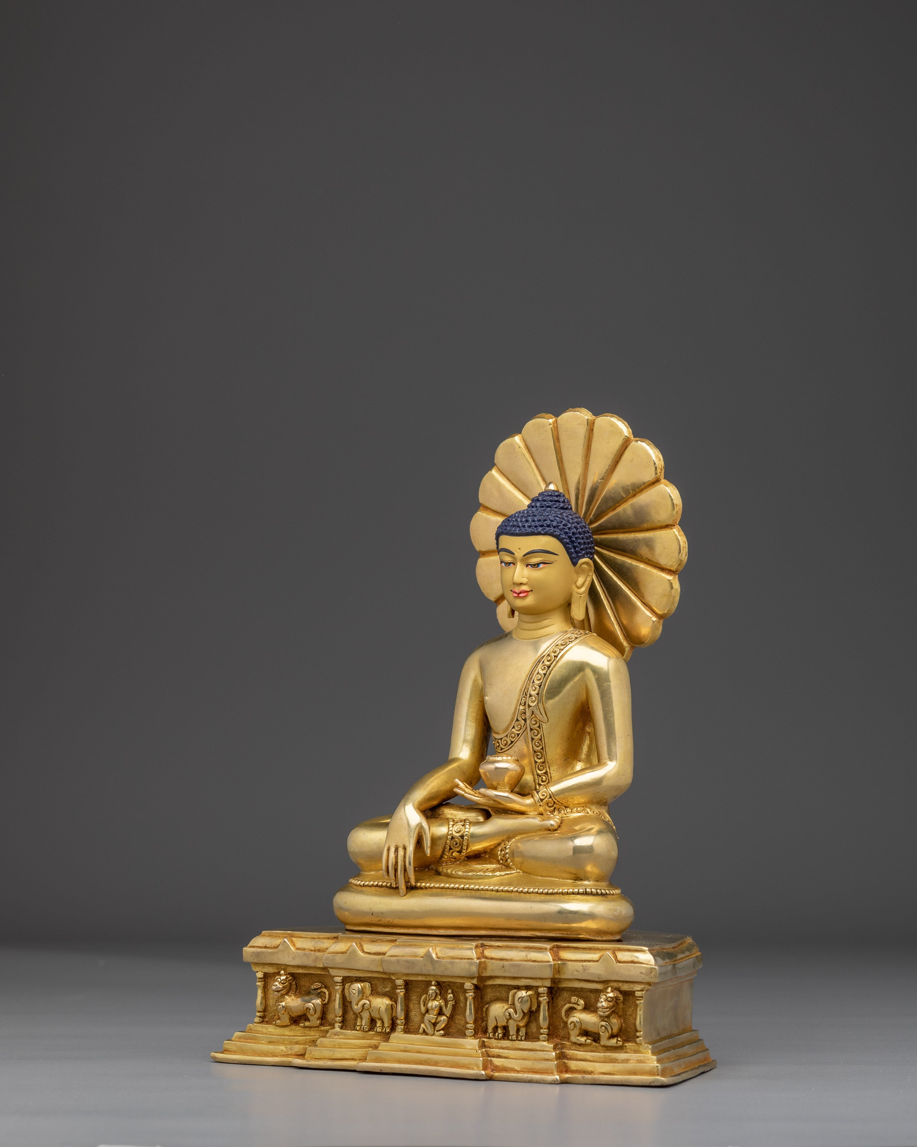 Shakyamuni Buddha, Nepali Artisan Craft | Mindfulness Symbol