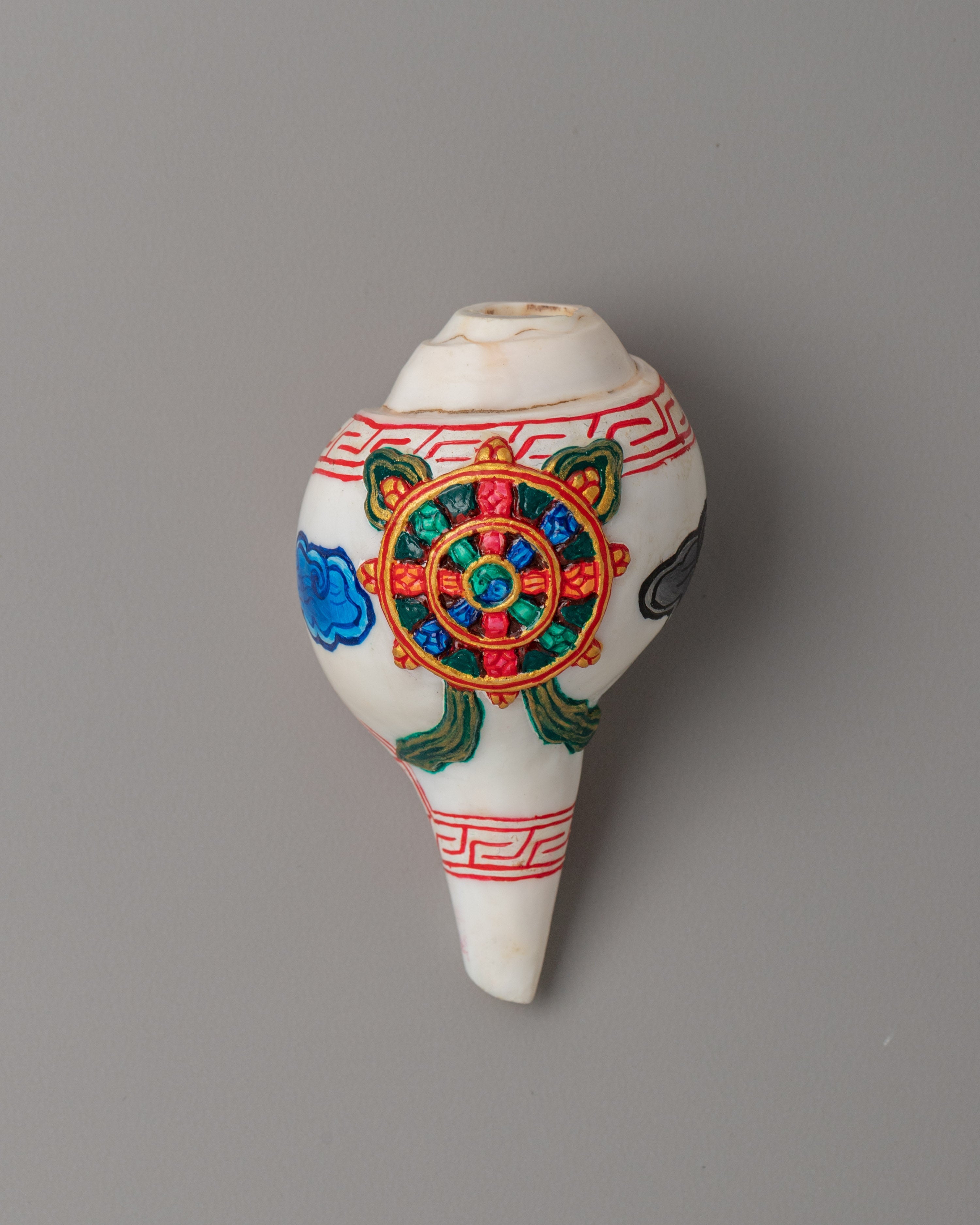 8 Auspicious Symbols Shankha Conch Shell | Symbols for Rituals and Spiritual Practices