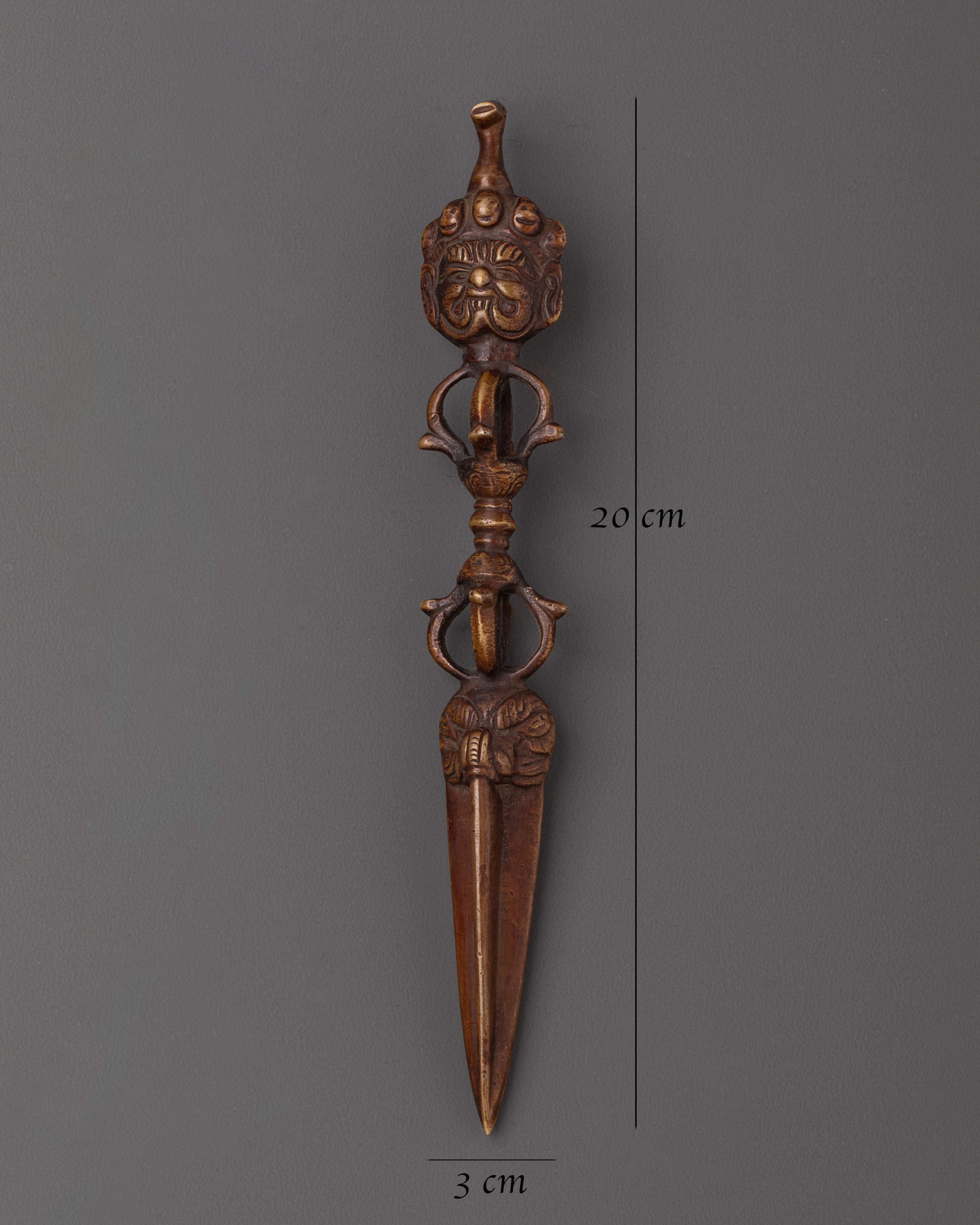 Spiritual Protection Phurba Dagger | Ritual Tool for Meditation and Protection