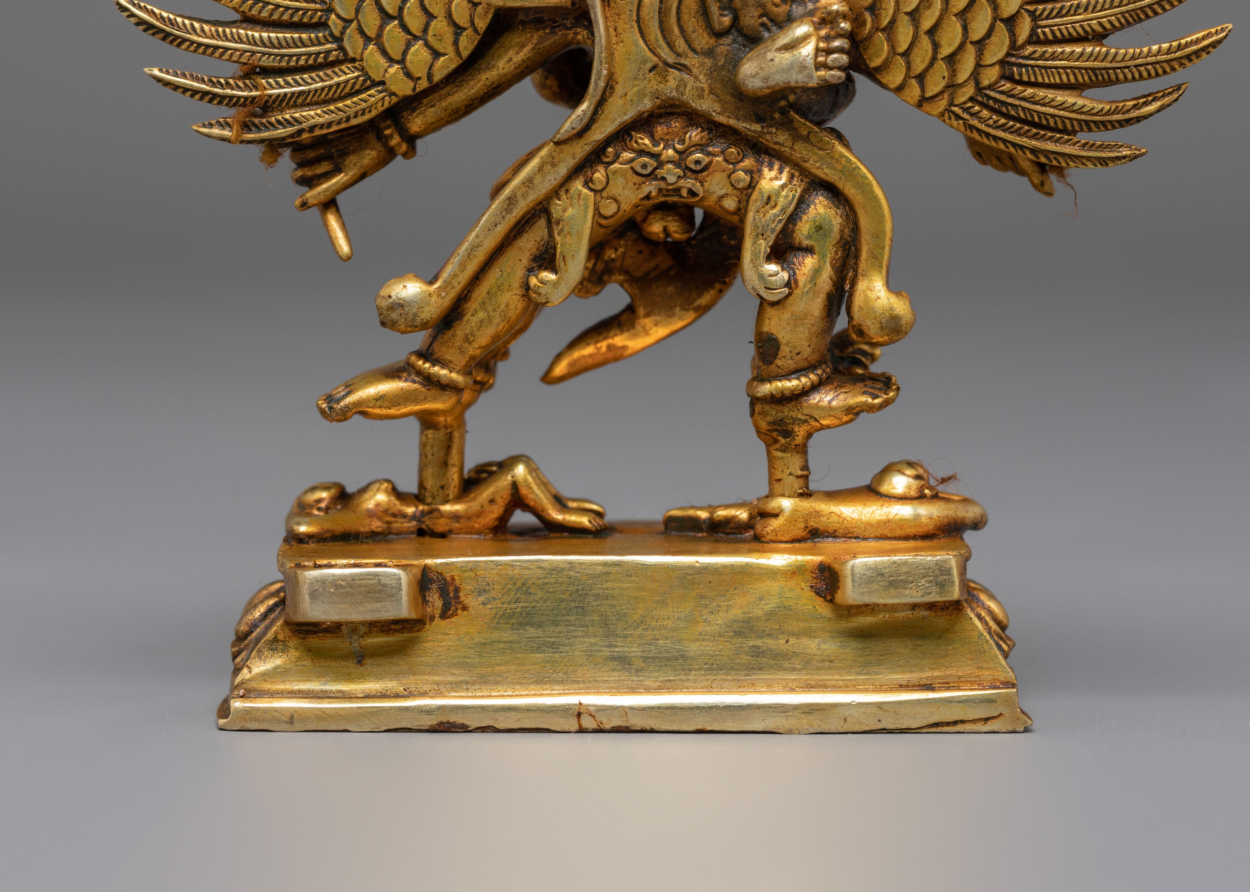 Handmade Dorje Phurba Buddhist Statue | Vajrakilaya Deity Sculpture