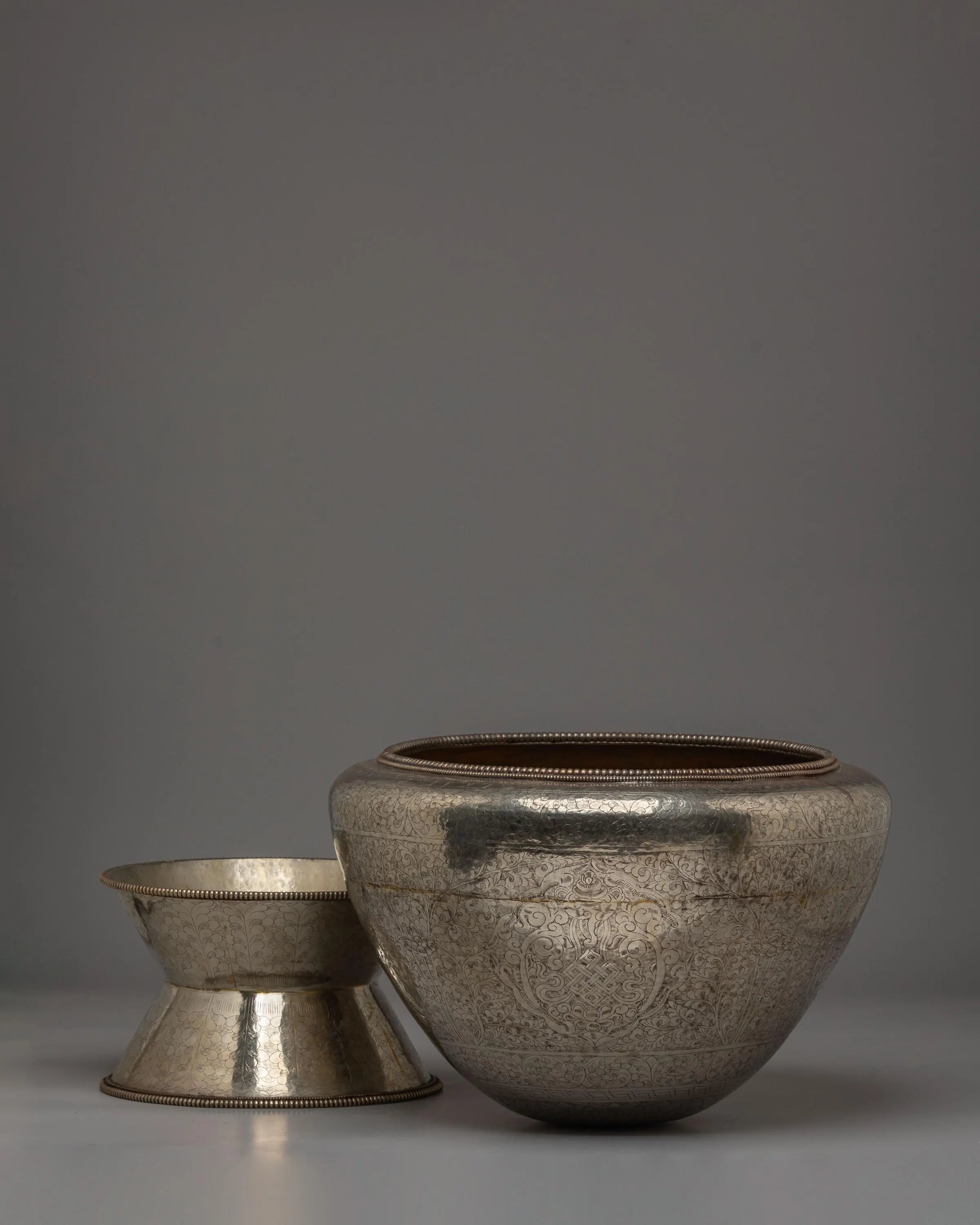 Buddhist Golpa Art | Spiritual Decorative Bowl for Meditation