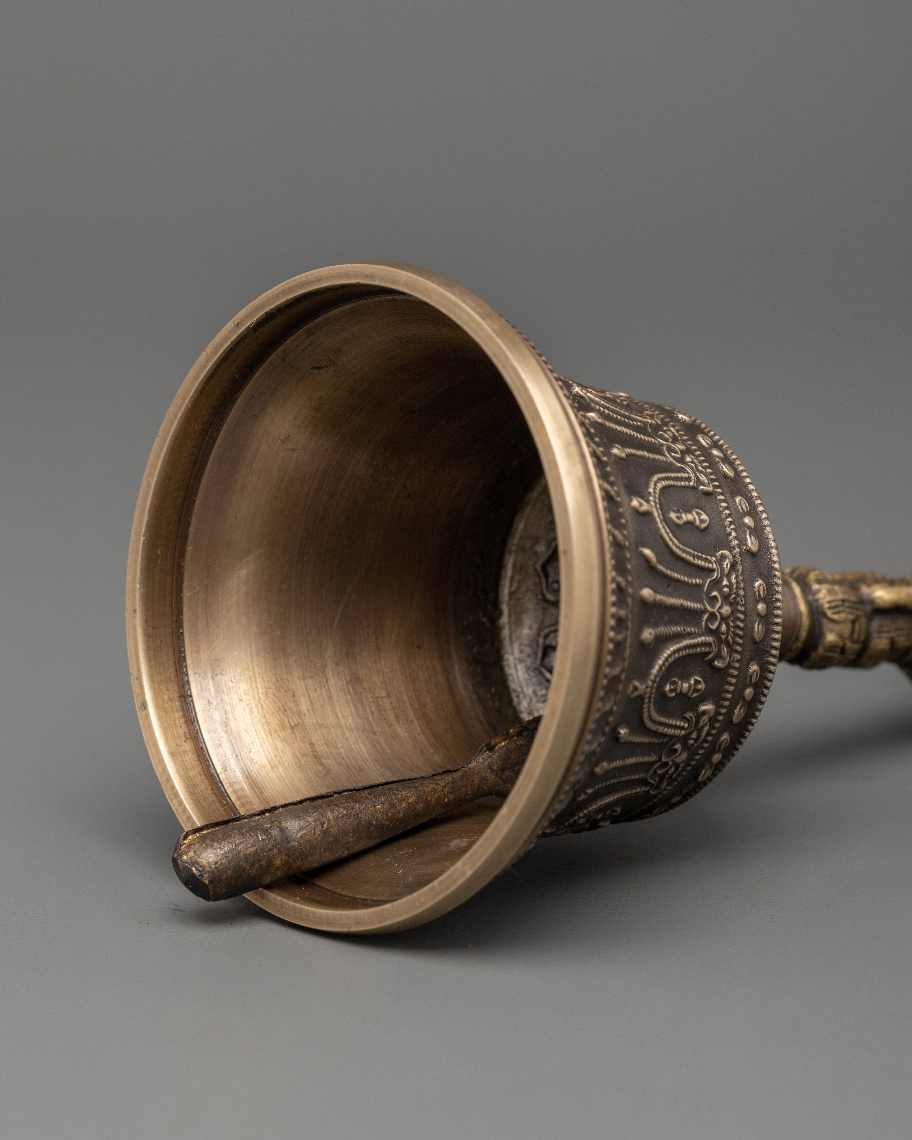 Bronze Bell and Vajra Ritual Item | Sacred Ritual Tool