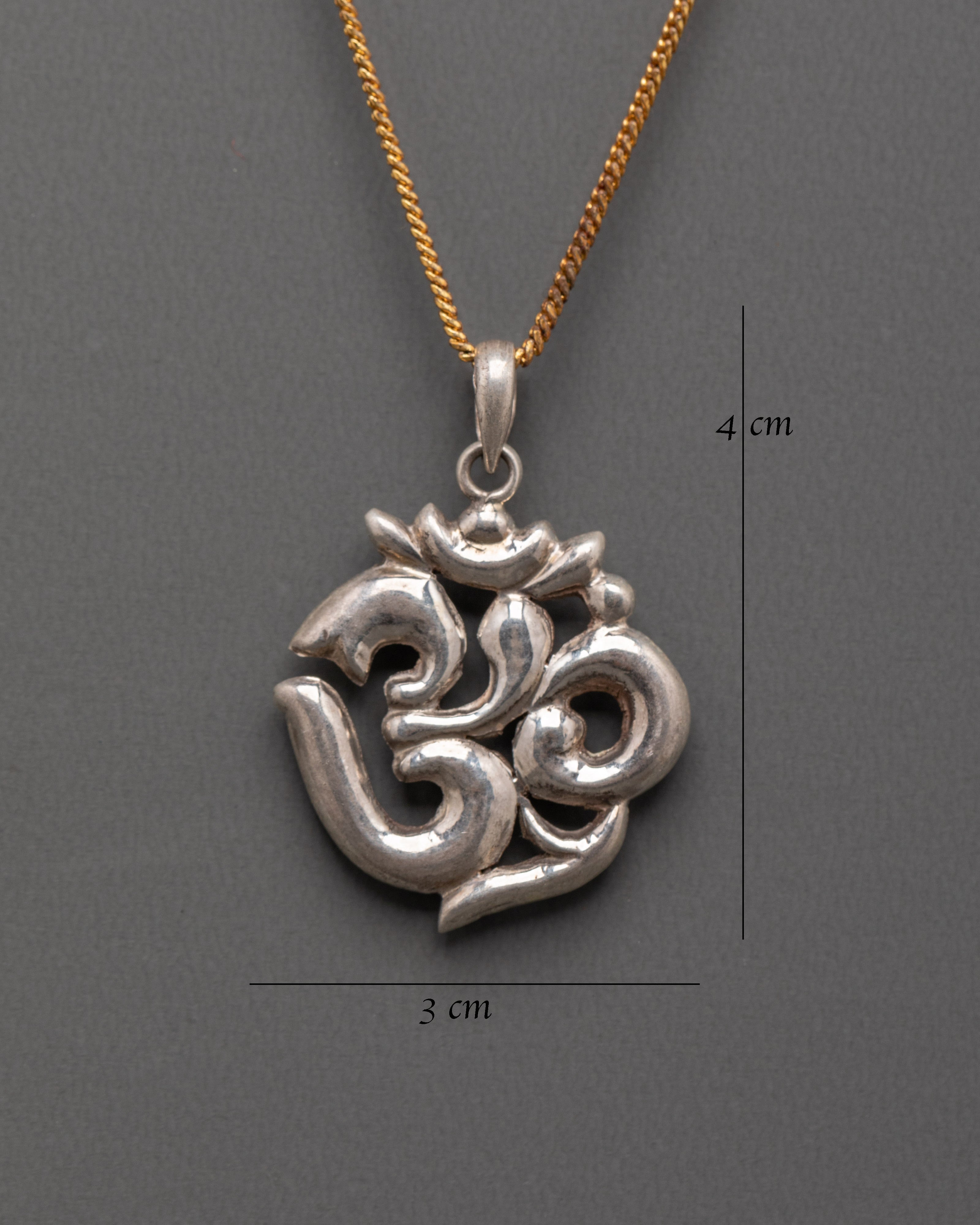 Om symbol locket | Spiritual Protection Jewelry