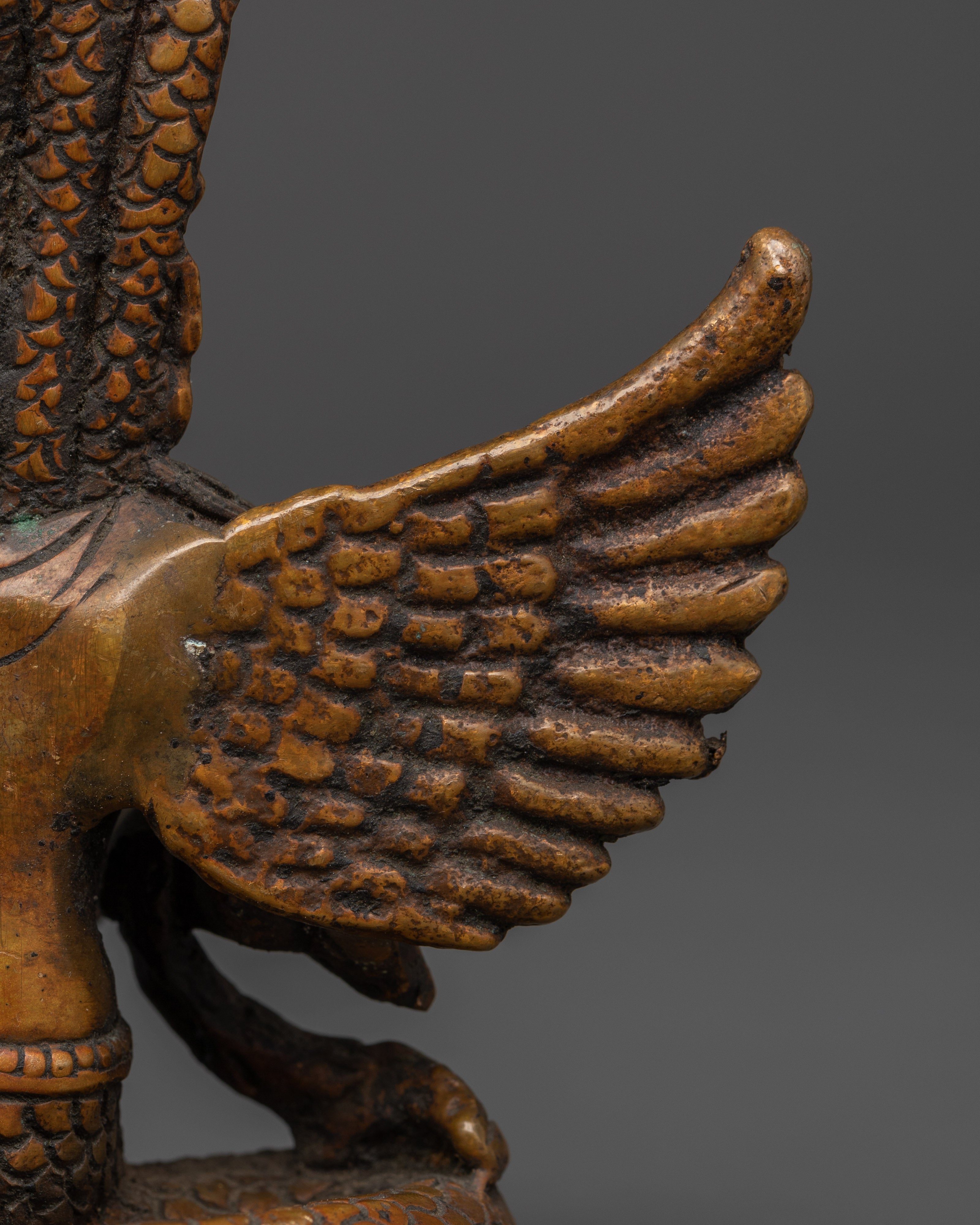 Divine Serpent Deity Naga Kanya Statue | Tibetan Buddhist Snake Goddess Sculpture