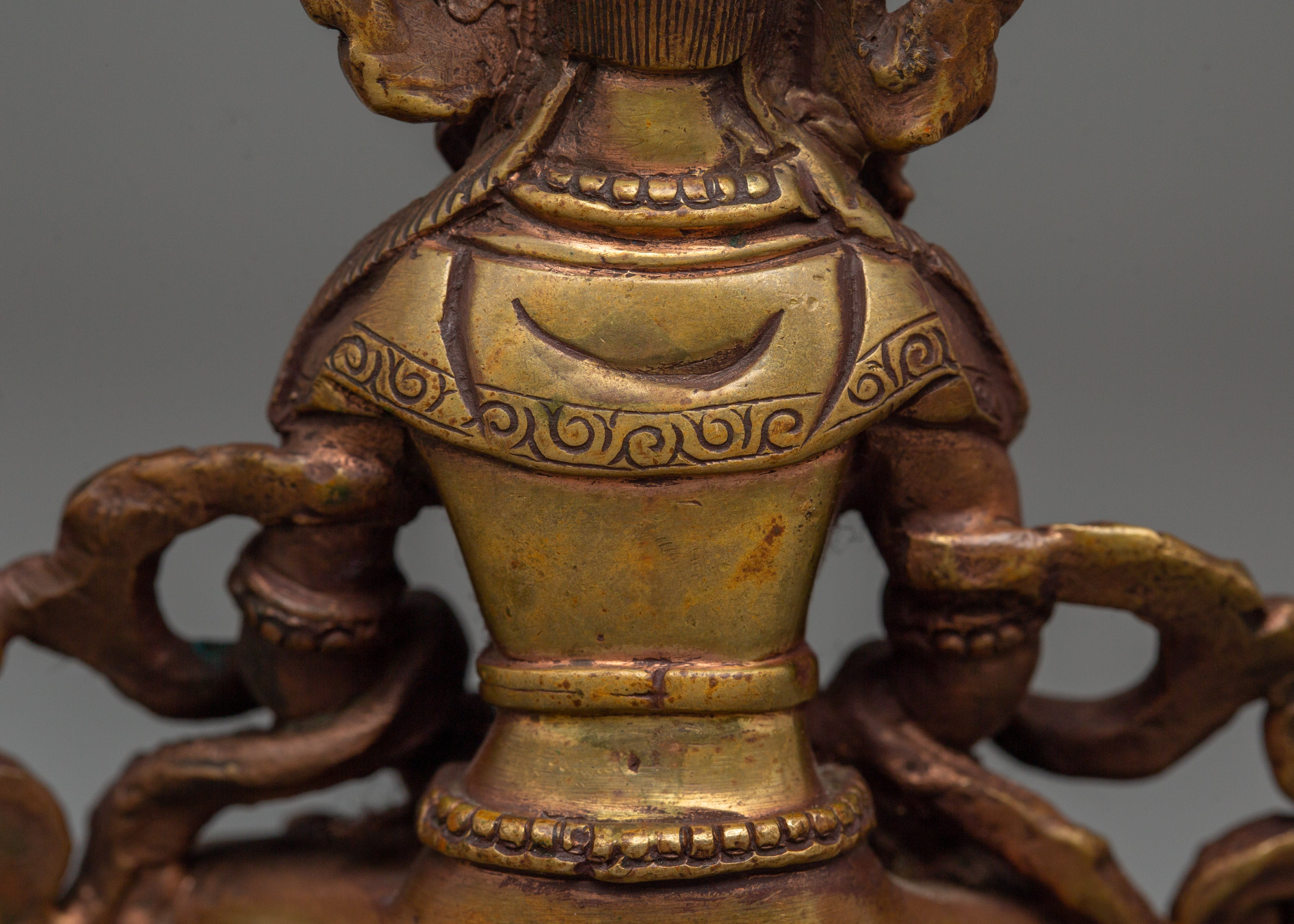 Long Life Deity Amitayus Figurine | Tibetan Symbol of Vitality