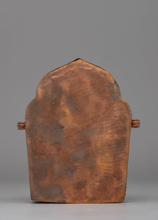 Handcrafted Buddhist Ghau Box for Shrines & Good Fortune | Buddhist Amulet Treasure Box