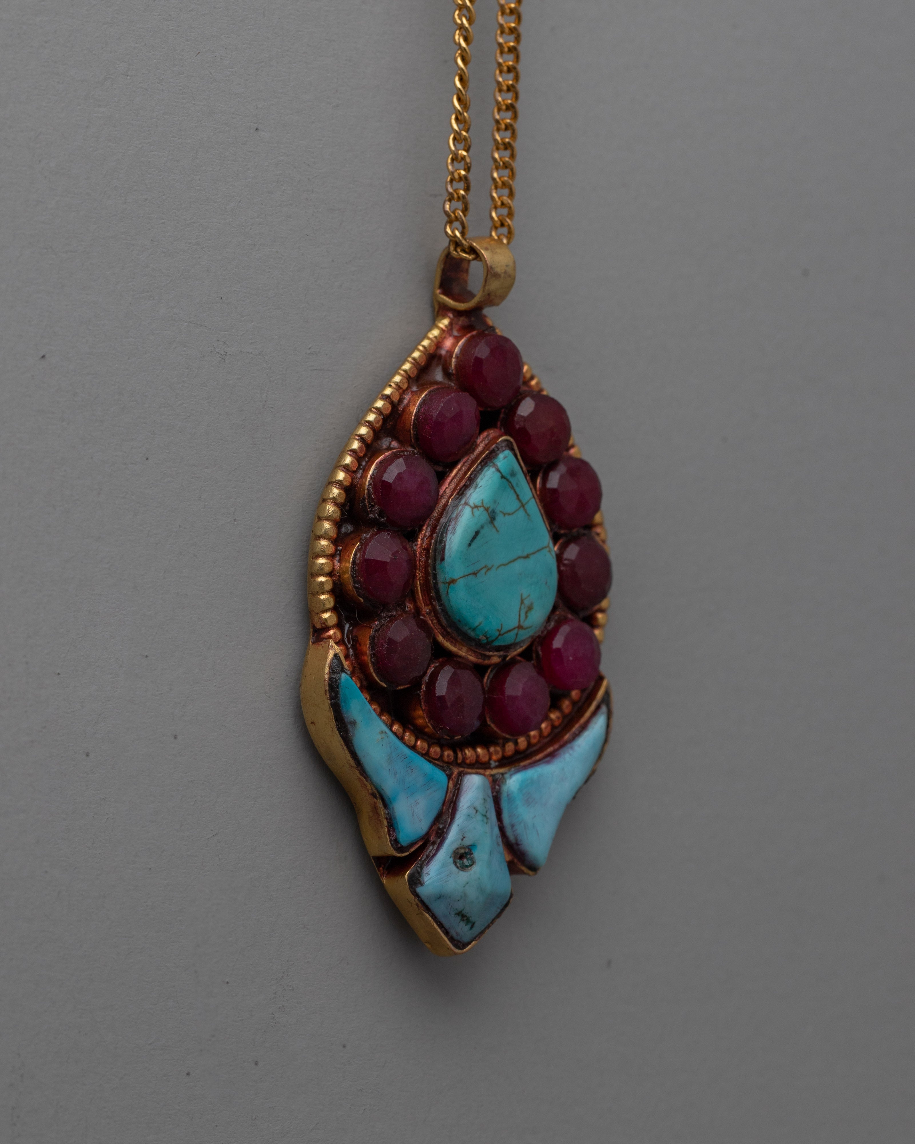 Ruby Gemstone Pendant | Add a Touch of Warmth and Luxury to Your Style