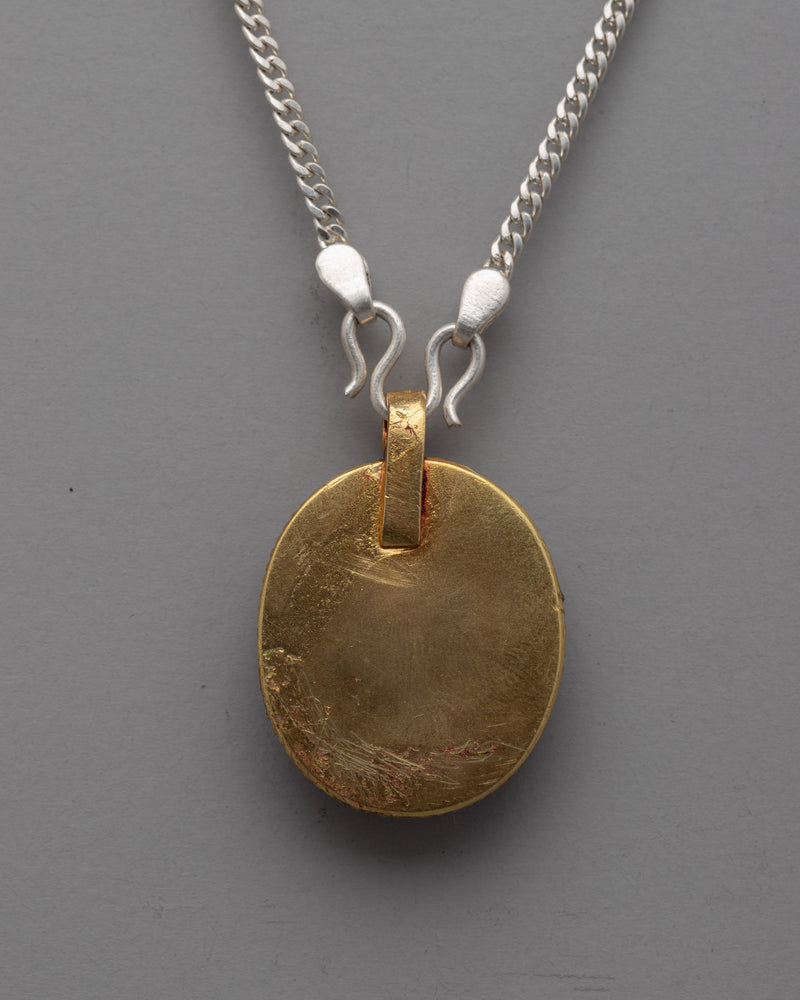 Handcrafted Silver Chain Locket |  Beautifully Designed with a Classic Appea