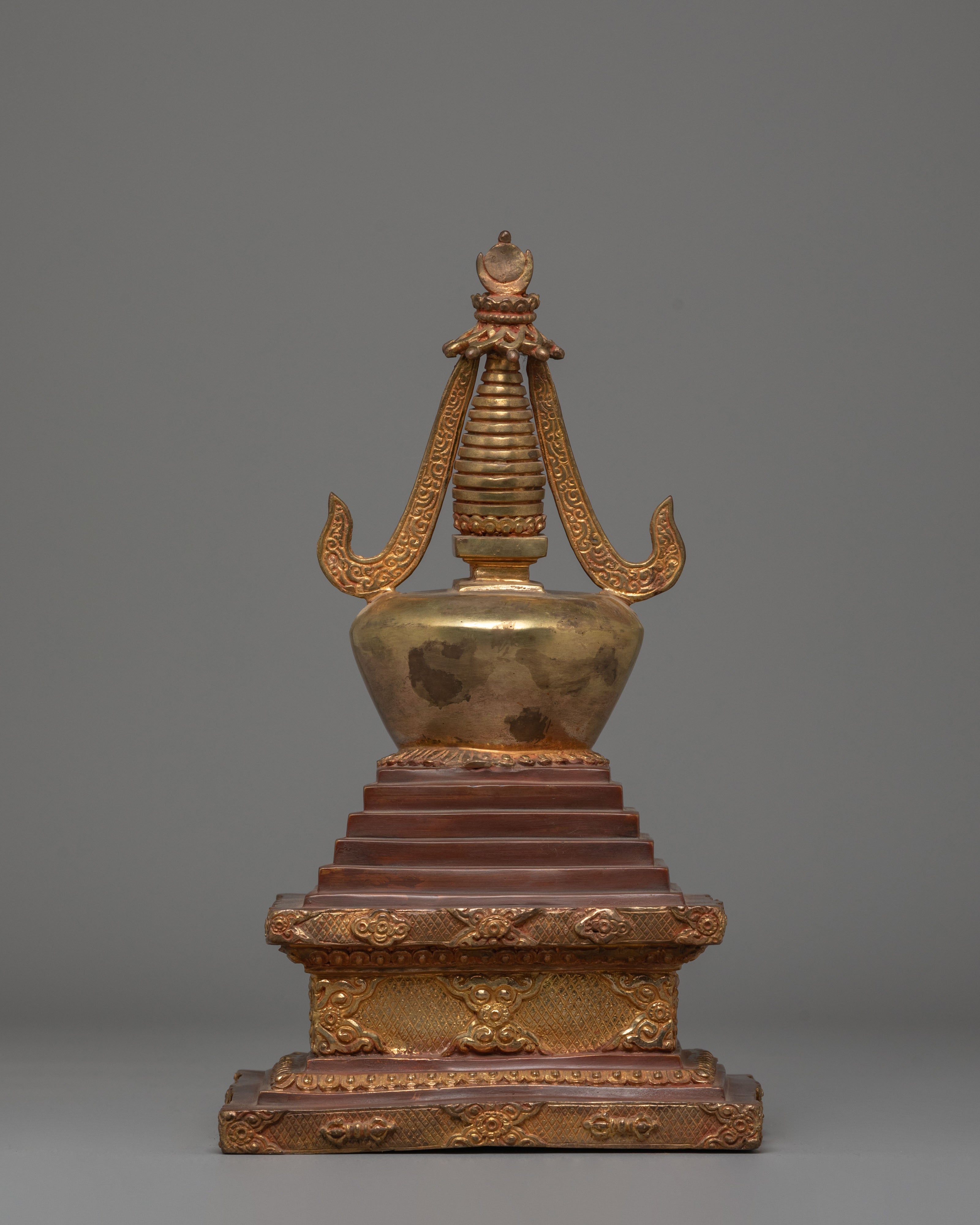 Spiritual Stupa Decor | Buddhist Ritual Artifact