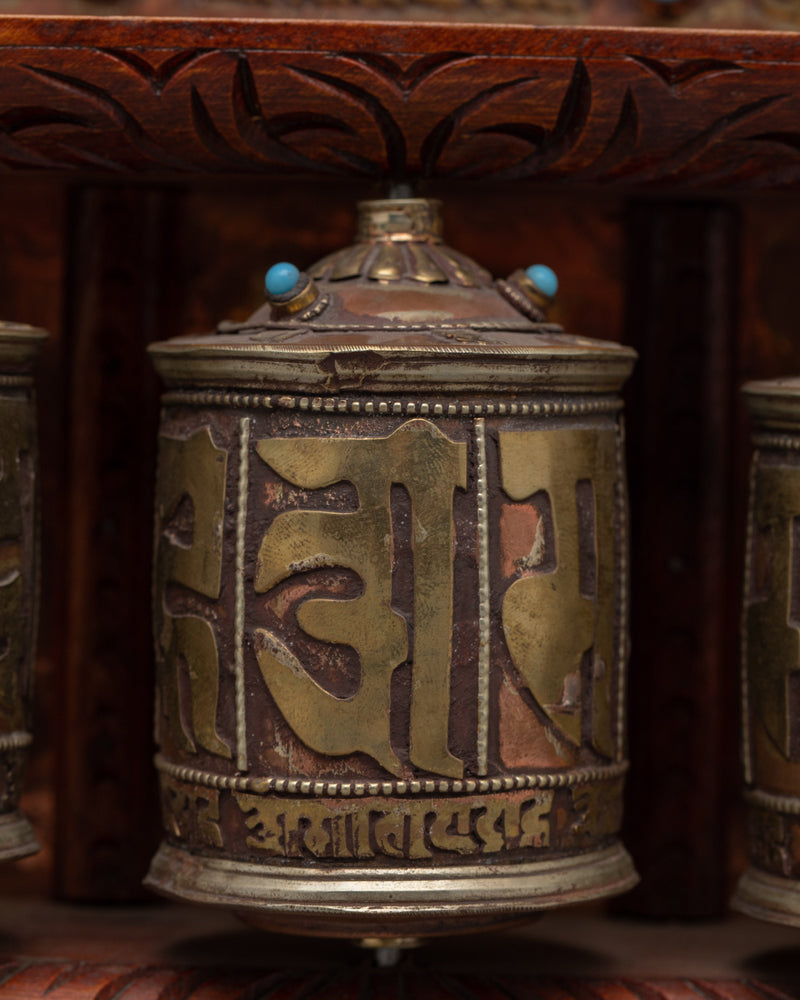 Buddhist Prayer Wheels Tibet | Authentic Ritual Tools for Meditation and Mantra Practice