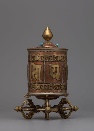 Tibet Prayer Wheel | Perfect for Enhancing Meditation and Inner Peace