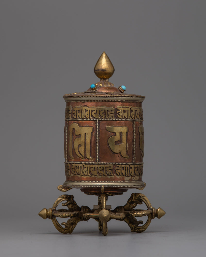 Tibet Prayer Wheel | Perfect for Enhancing Meditation and Inner Peace