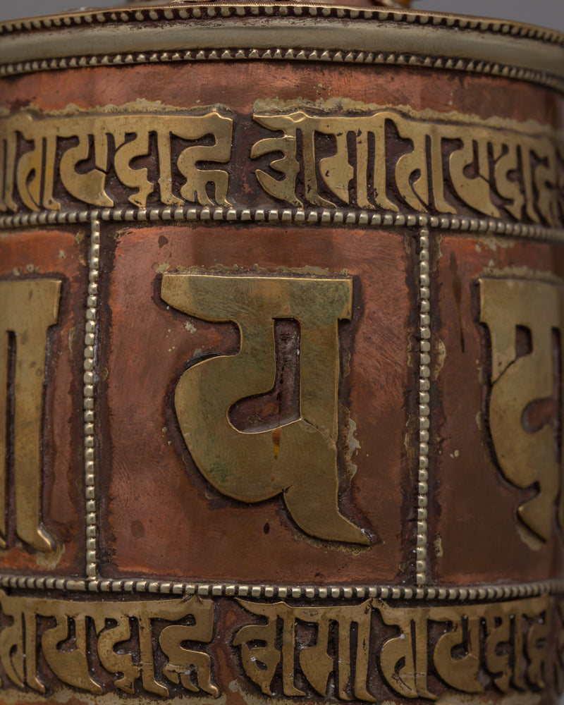 Tibet Prayer Wheel | Perfect for Enhancing Meditation and Inner Peace