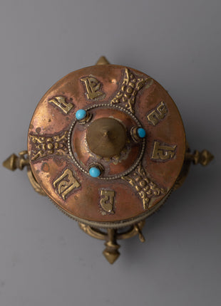 Tibet Prayer Wheel | Perfect for Enhancing Meditation and Inner Peace