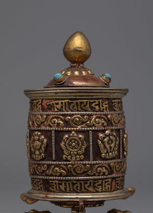 Tibet Prayer Wheel | Perfect for Enhancing Meditation and Inner Peace