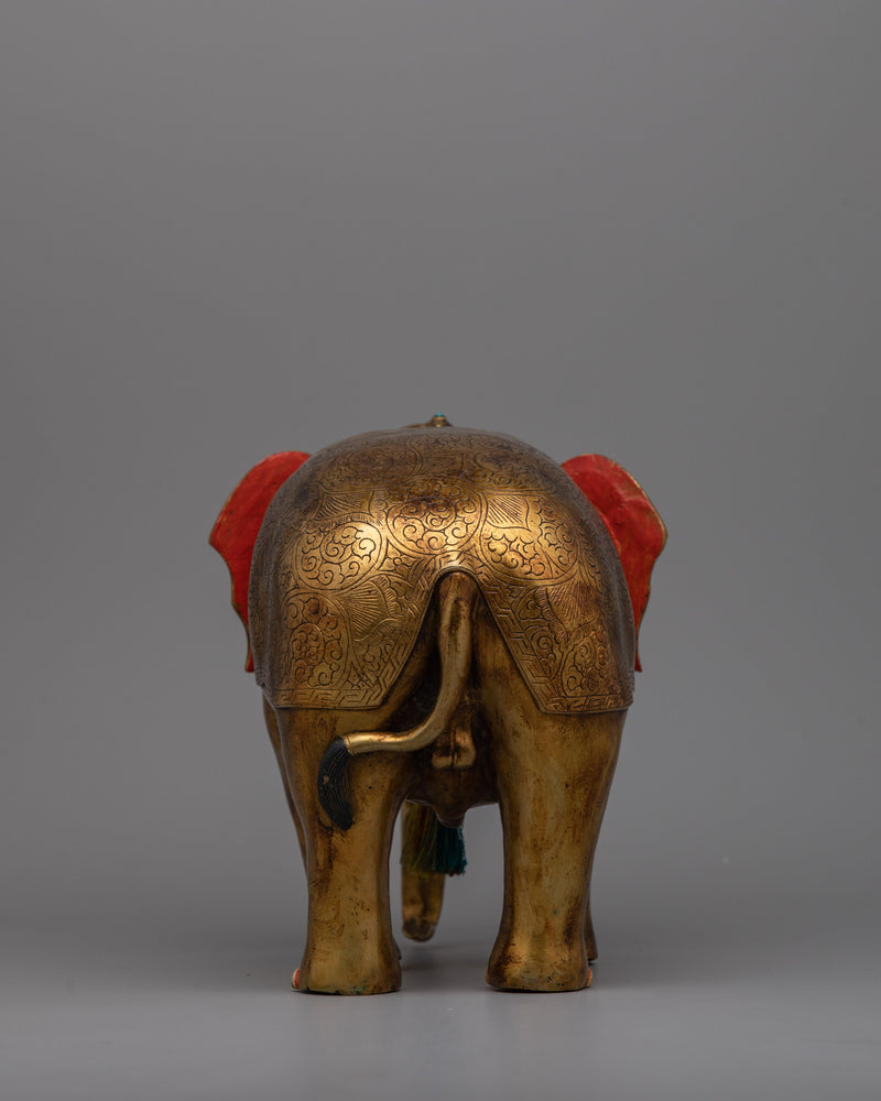 Elephant Pair Statue | Ideal Gift for Housewarmings and Special Occasions