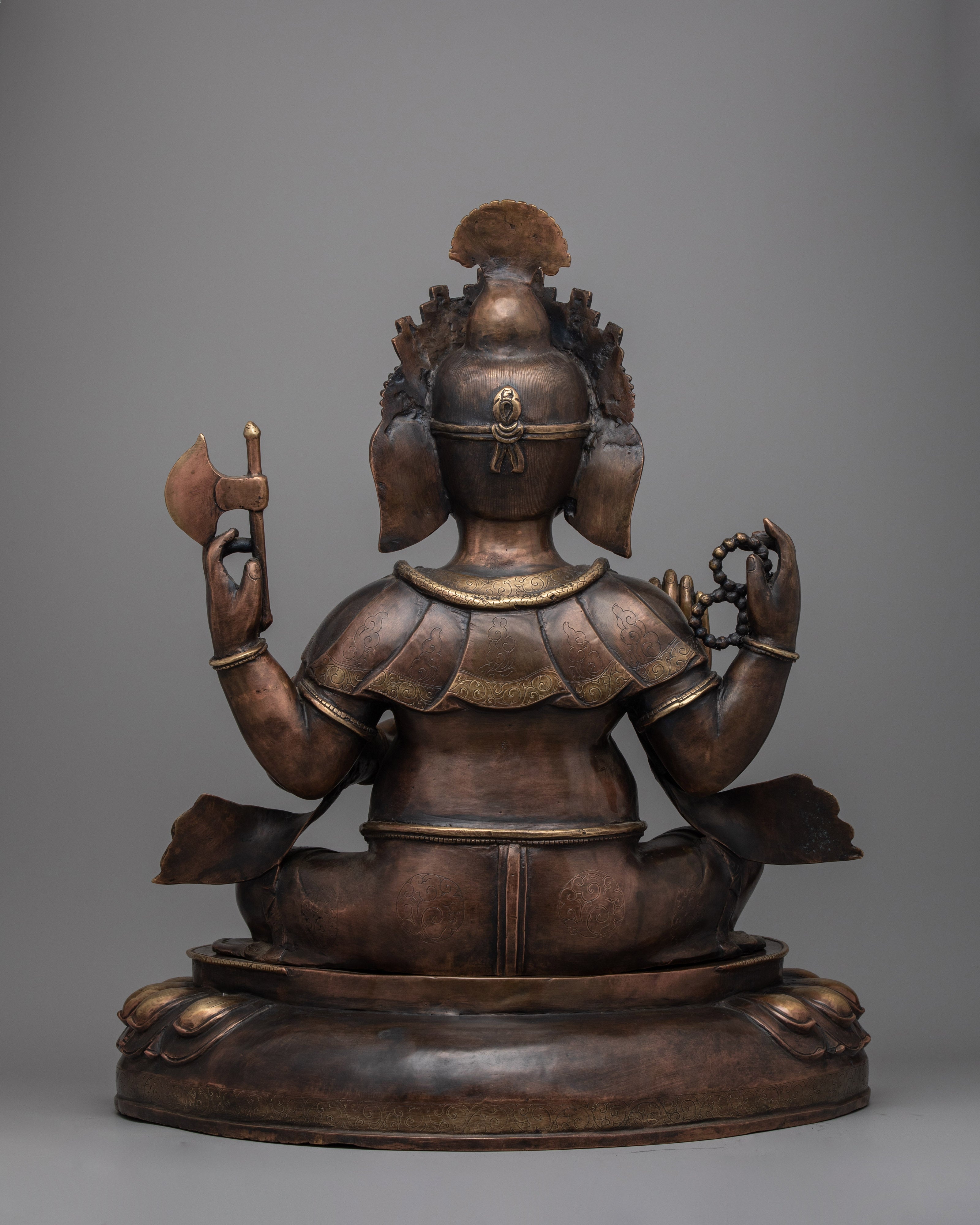 Handcrafted Lord Ganesh Statue | Traditional Hindu Deity Sculpture