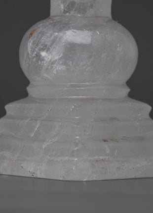 Crystal Buddhist Stupa Structure | Path to Enlightenment and Divine Presence