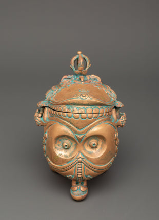 Copper Kapala | Tibetan Ritual Skull Bowl