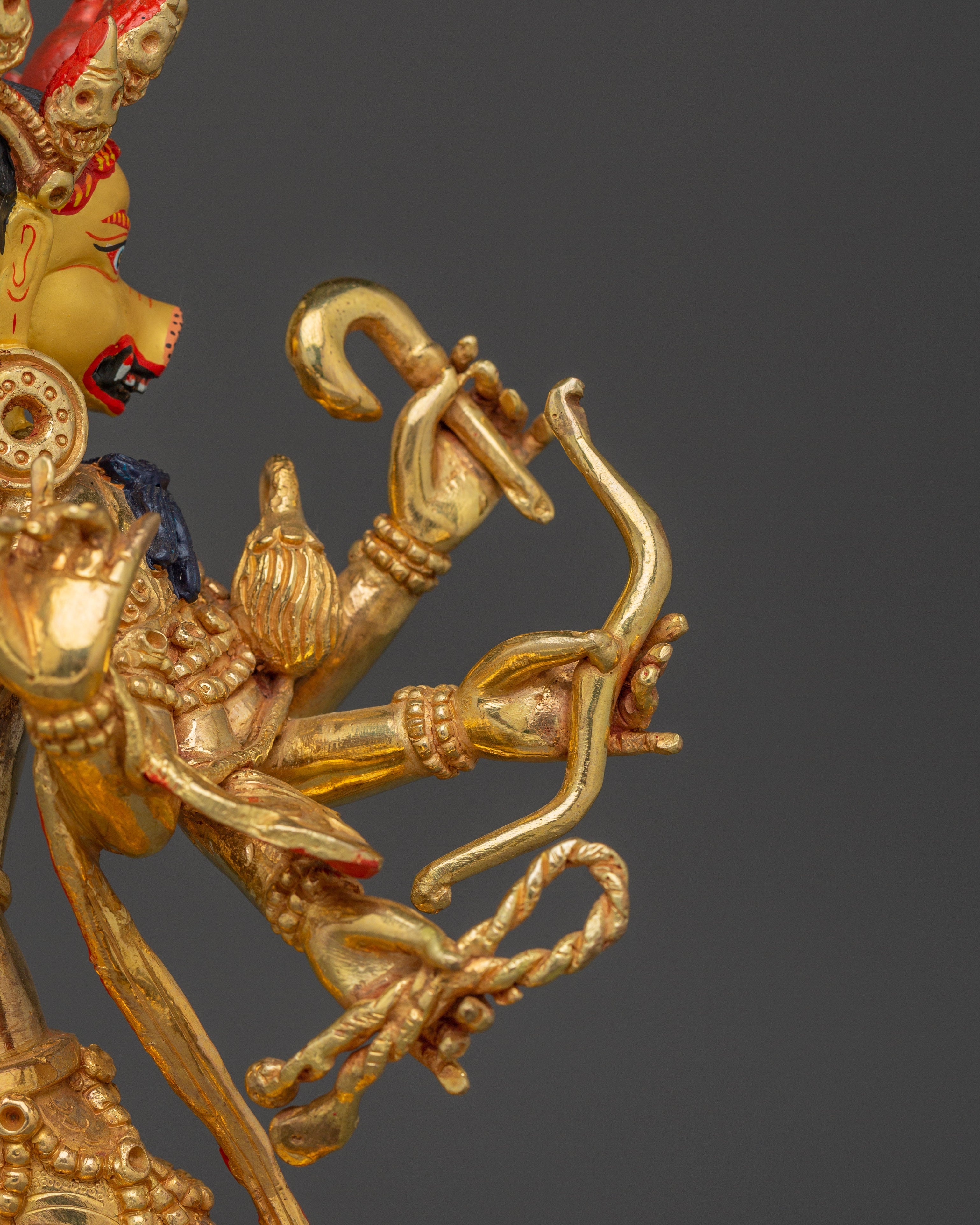 Handcrafted Marichi Gold Gilded Statue | Protector and Symbol of Enlightenment