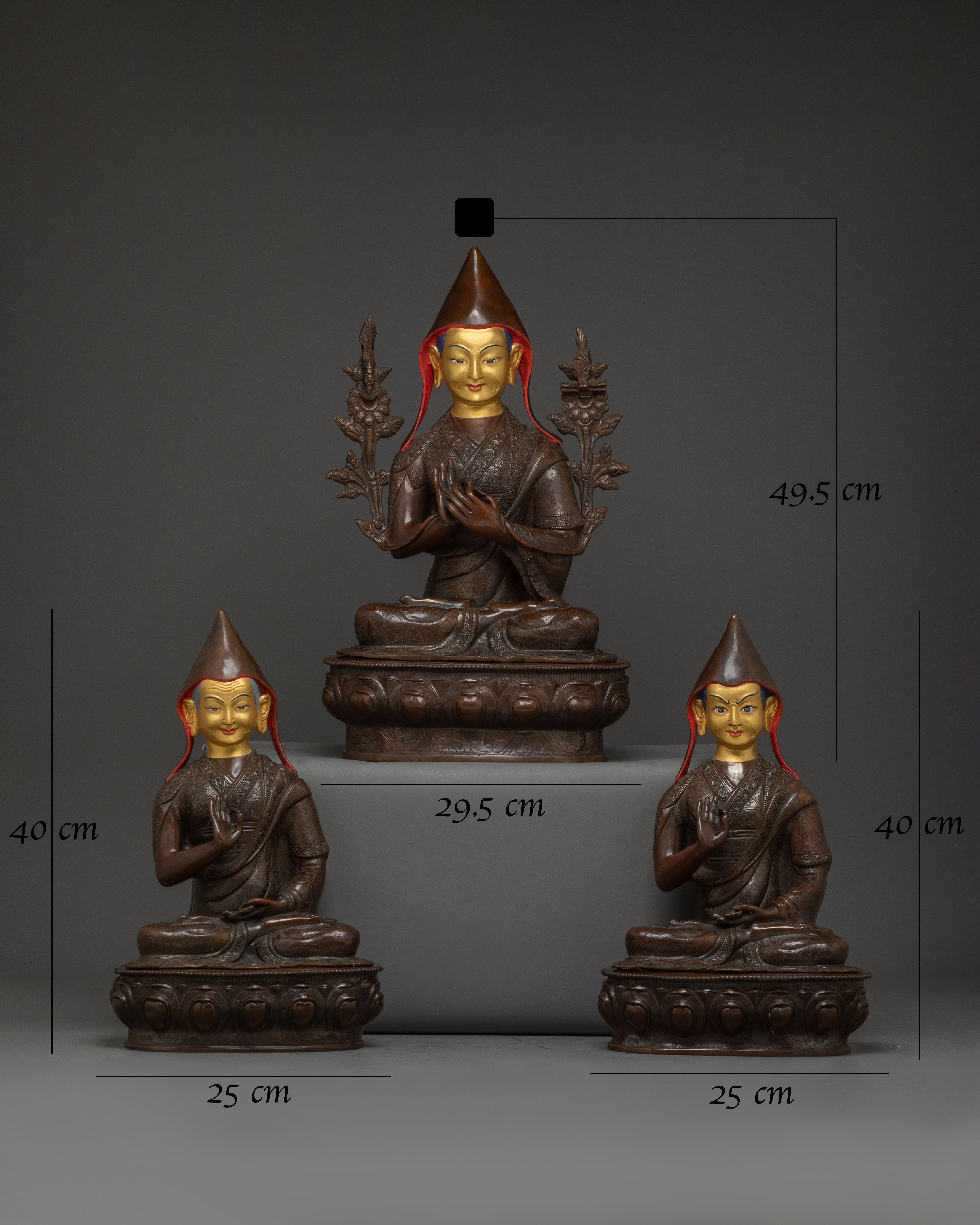 oxidized-tshongkhapa-set-statue