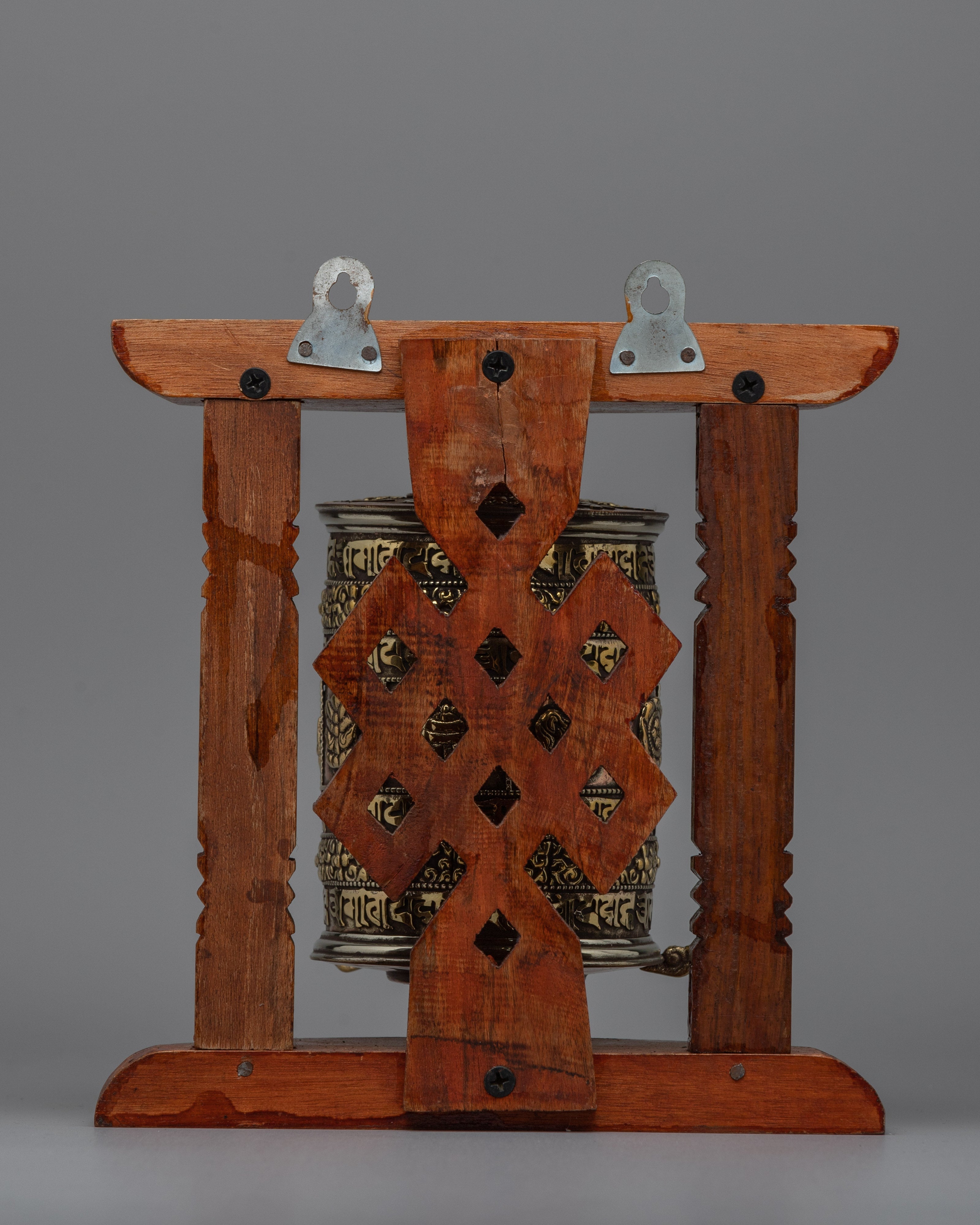 Tibetan Copper Prayer Wheel | Handmade for Meditation and Sacred Practices