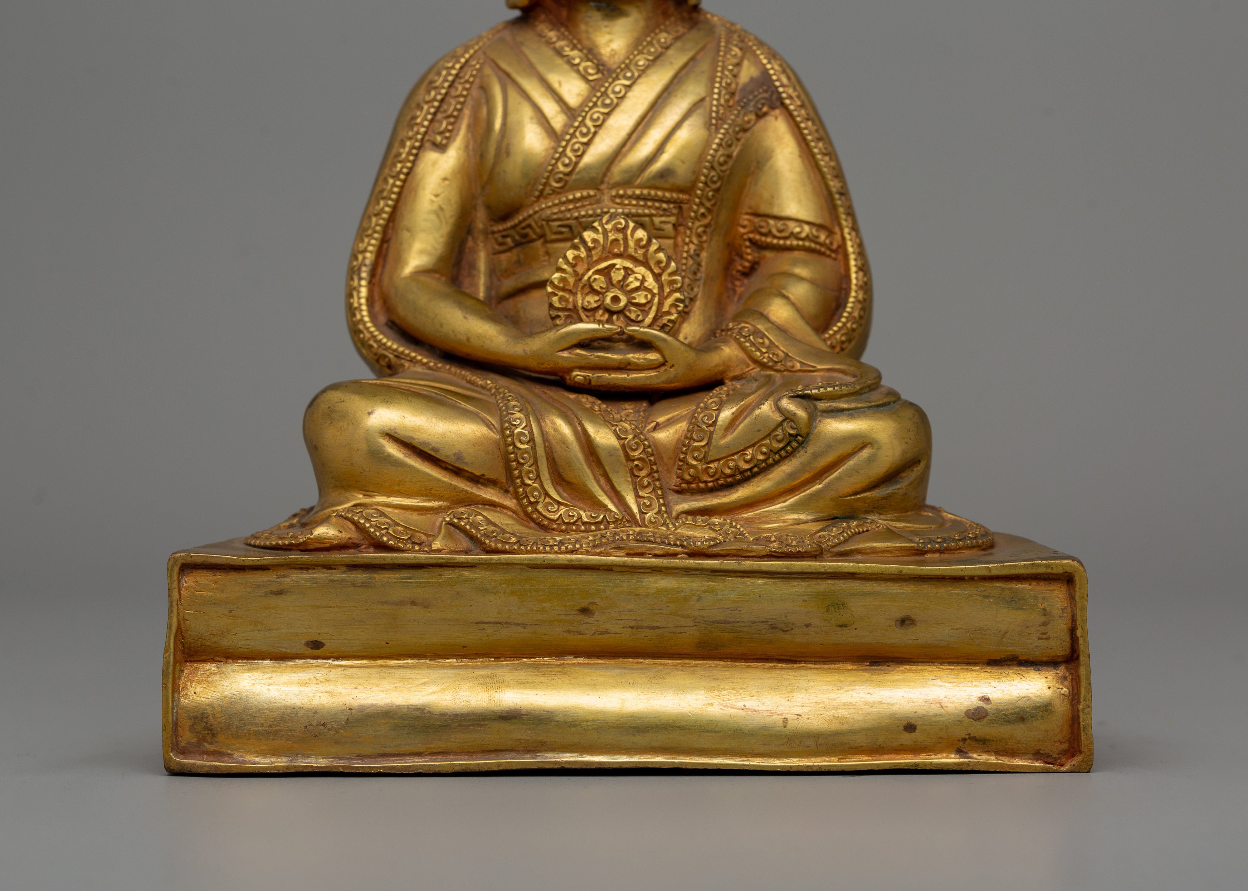 Buddhist Master Gampopa Statue | Tibetan Buddhism Dharma Decor