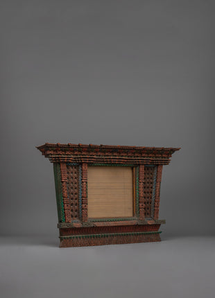 Newari Photo Frame Wood |  Handcrafted & Ready for Your Favorite Photos