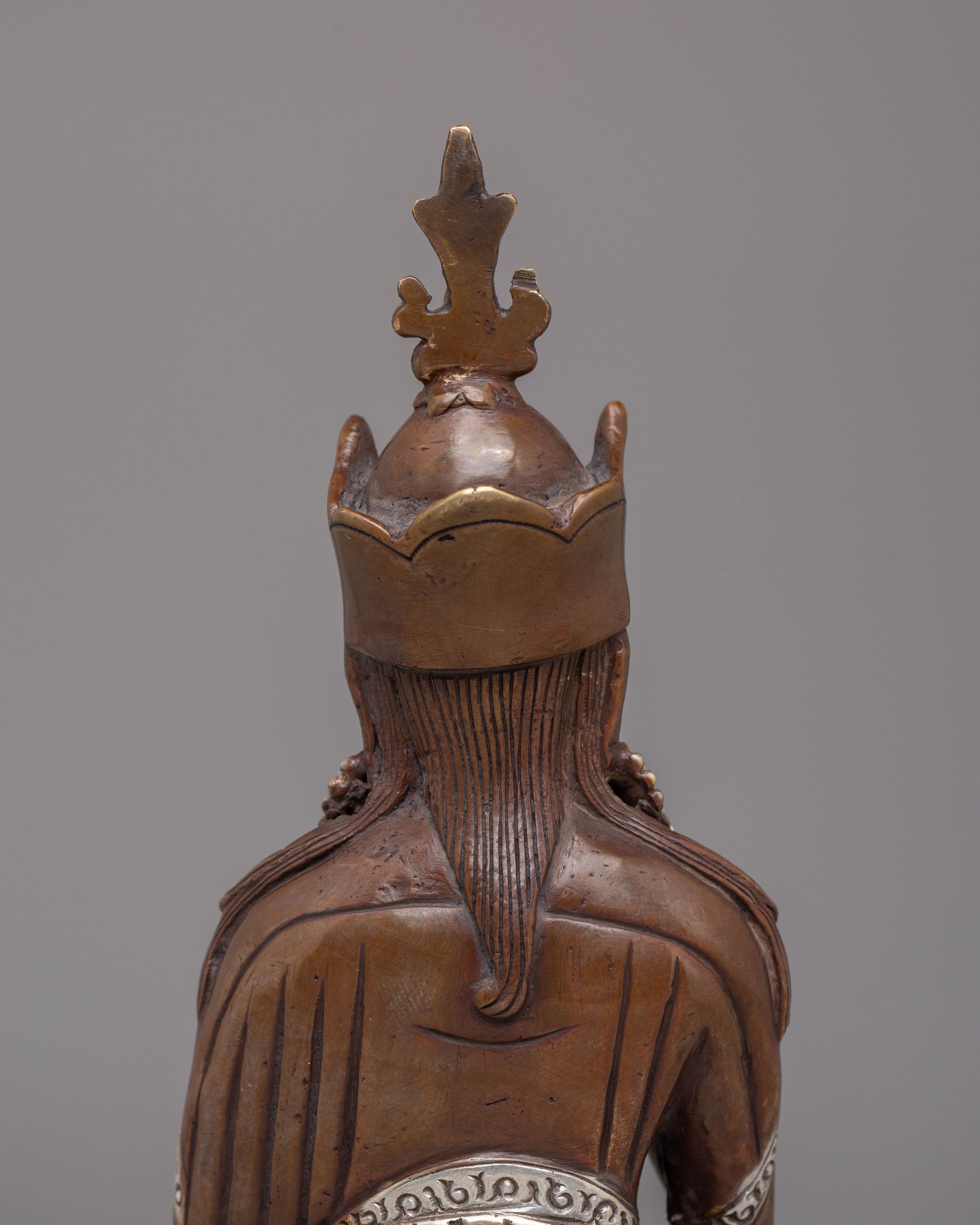 Sacred Handmade Guru Tsokye Dorje Statue | A Symbol of Wisdom and Protection