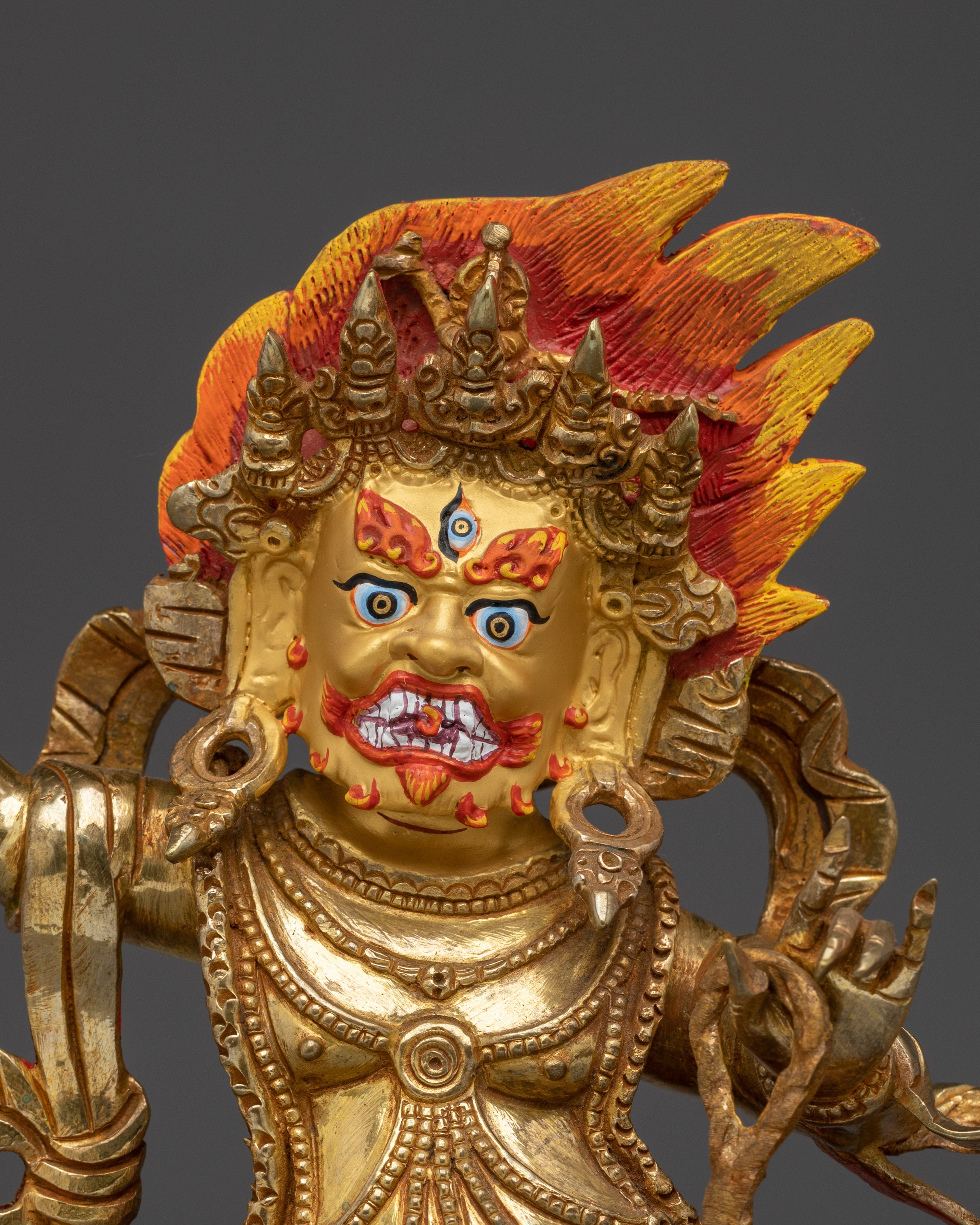 Statue of Tibetan Vajrapani | Buddhist Protector