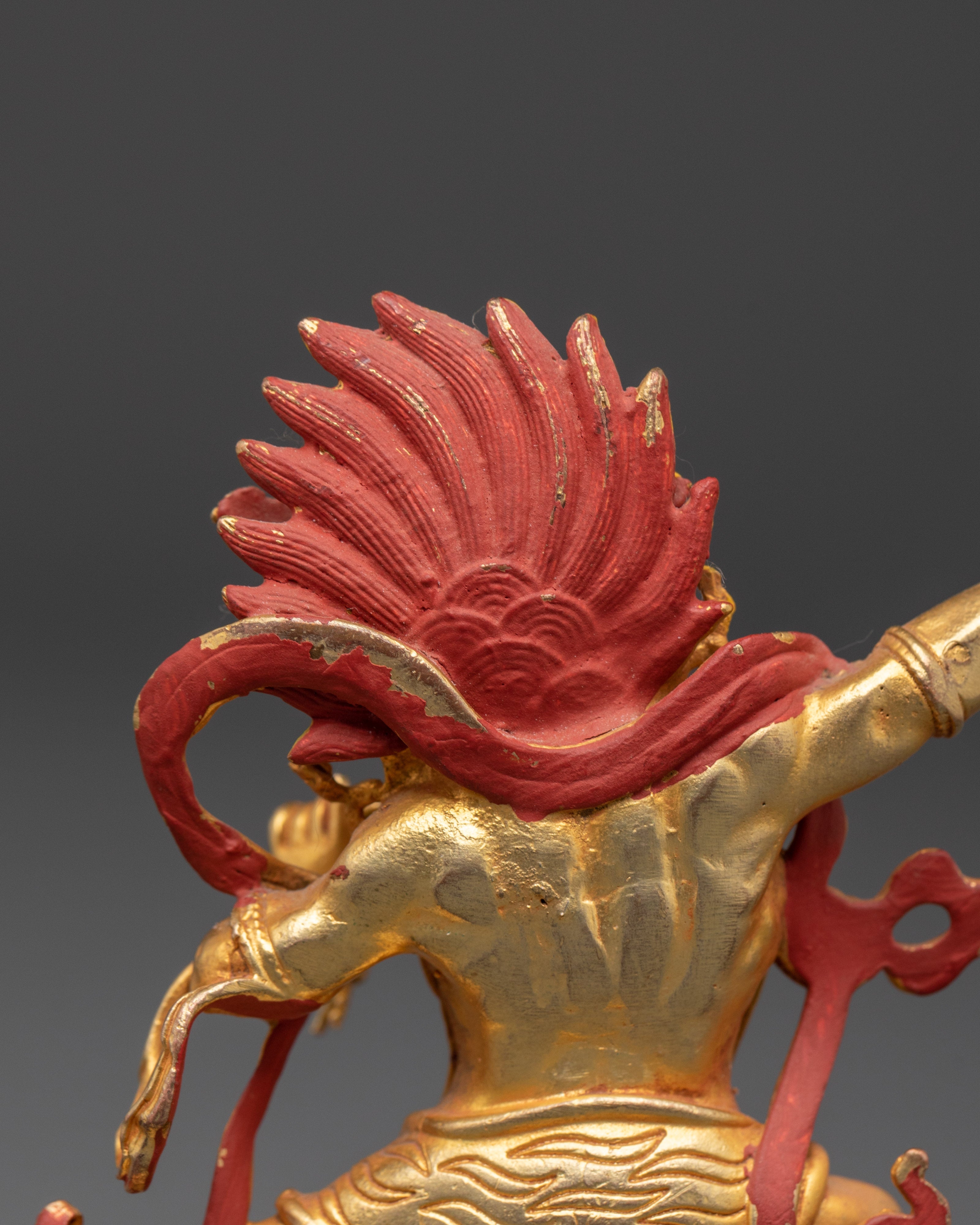 Vajrapani Bodhisattva Idol | Buddhist Protector Sculpture