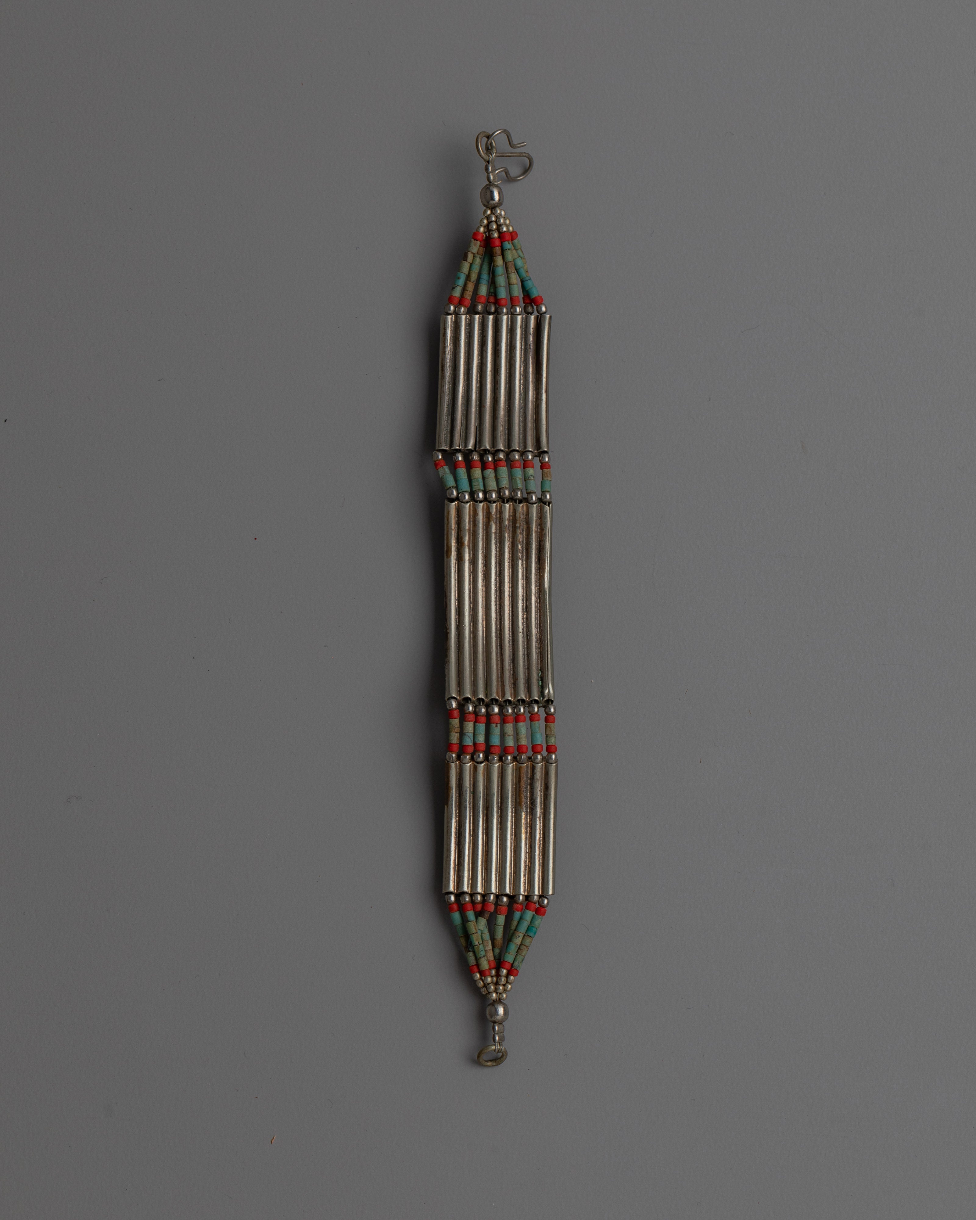 Coral Turquoise Bracelet | Handcrafted Gemstone Accessory for Spiritual Style