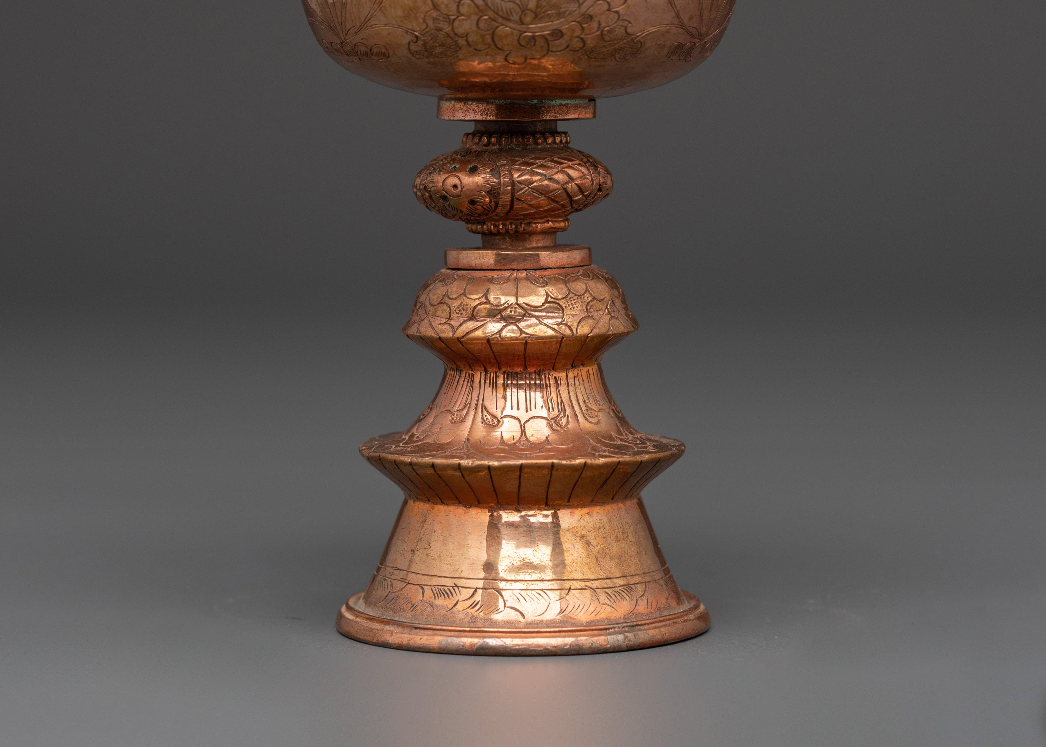 Sacred Butter Lamp for Meditation | Ideal for Meditation and Spiritual Practices