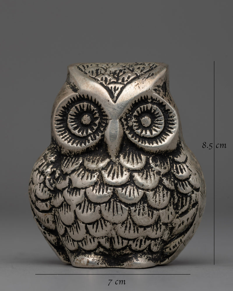 Owl Statue to Scare Birds | Sophisticated Decor Piece for Home