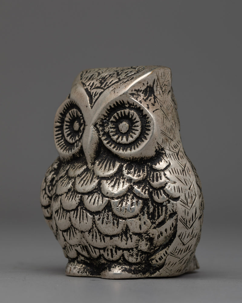 Owl Statue to Scare Birds | Sophisticated Decor Piece for Home