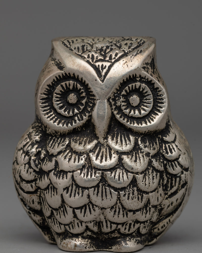 Owl Statue to Scare Birds | Sophisticated Decor Piece for Home