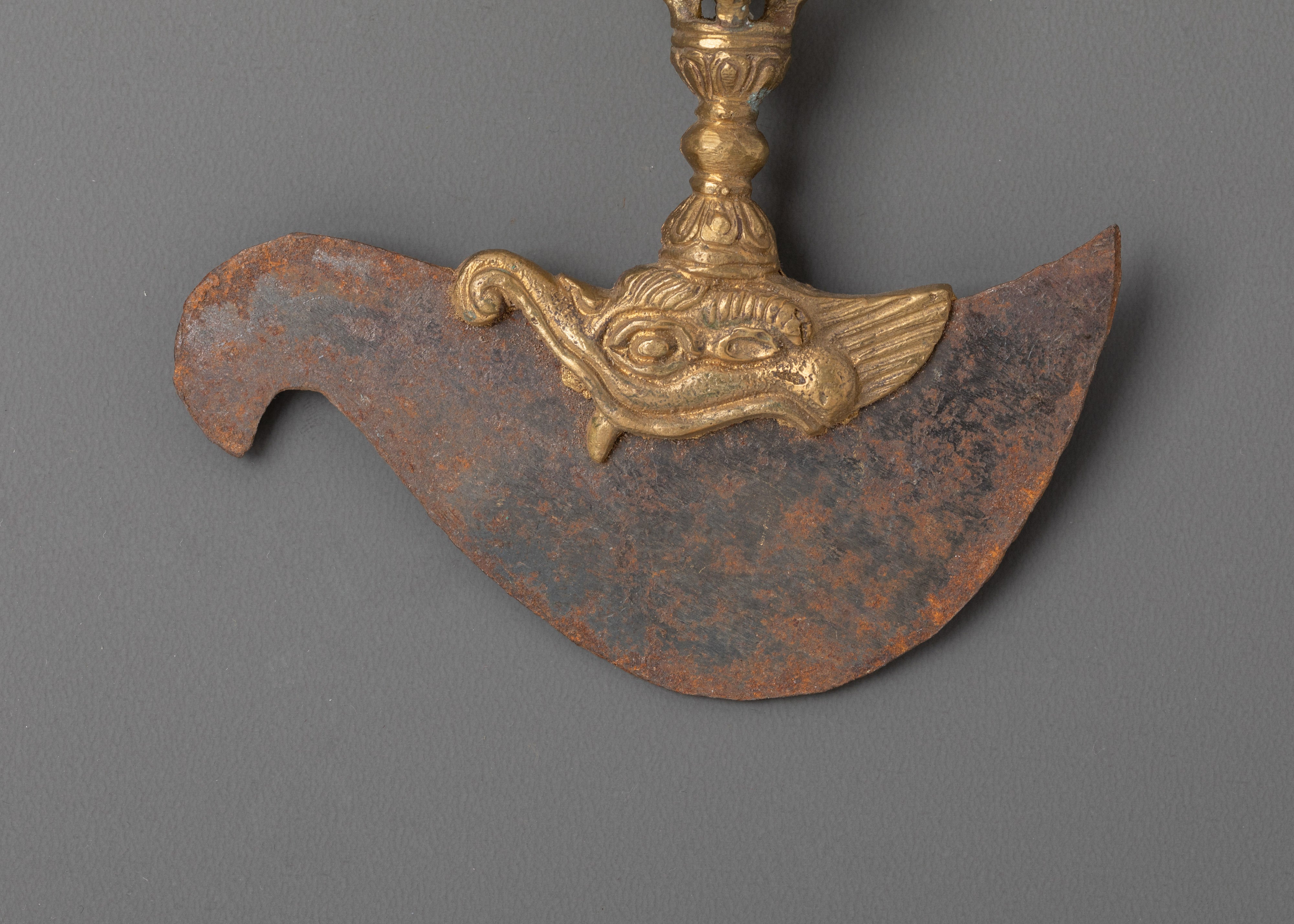 Kartika Knife Sacred Buddhist Tool | Tibetan Religious Artifact
