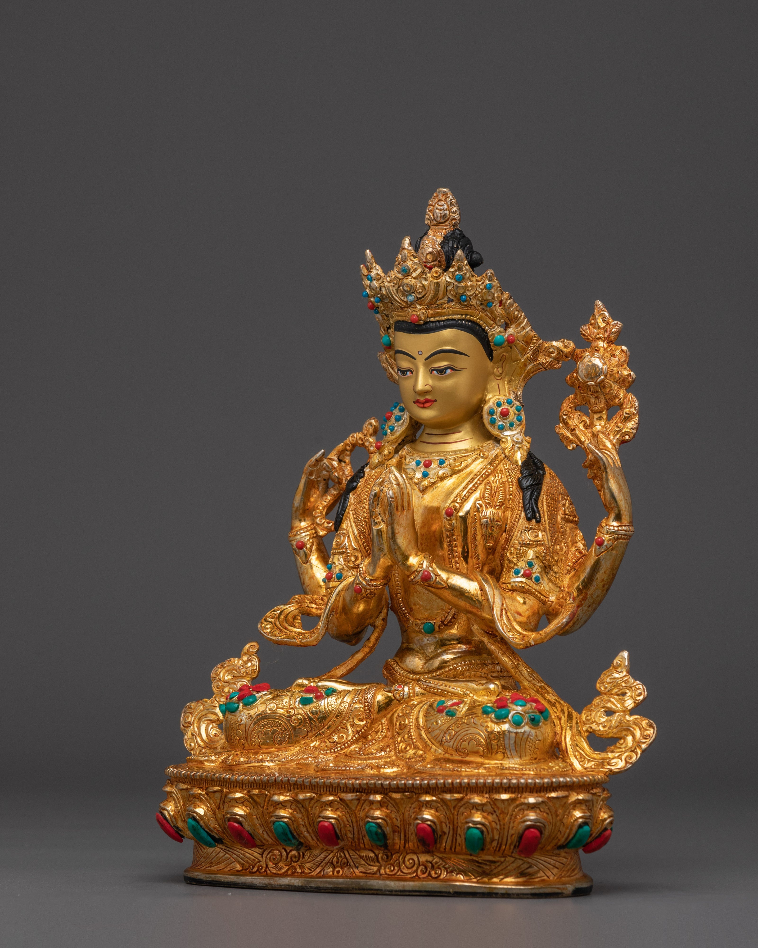 Embodiment of Compassion Chenrezig | Avalokiteshvara Figurine
