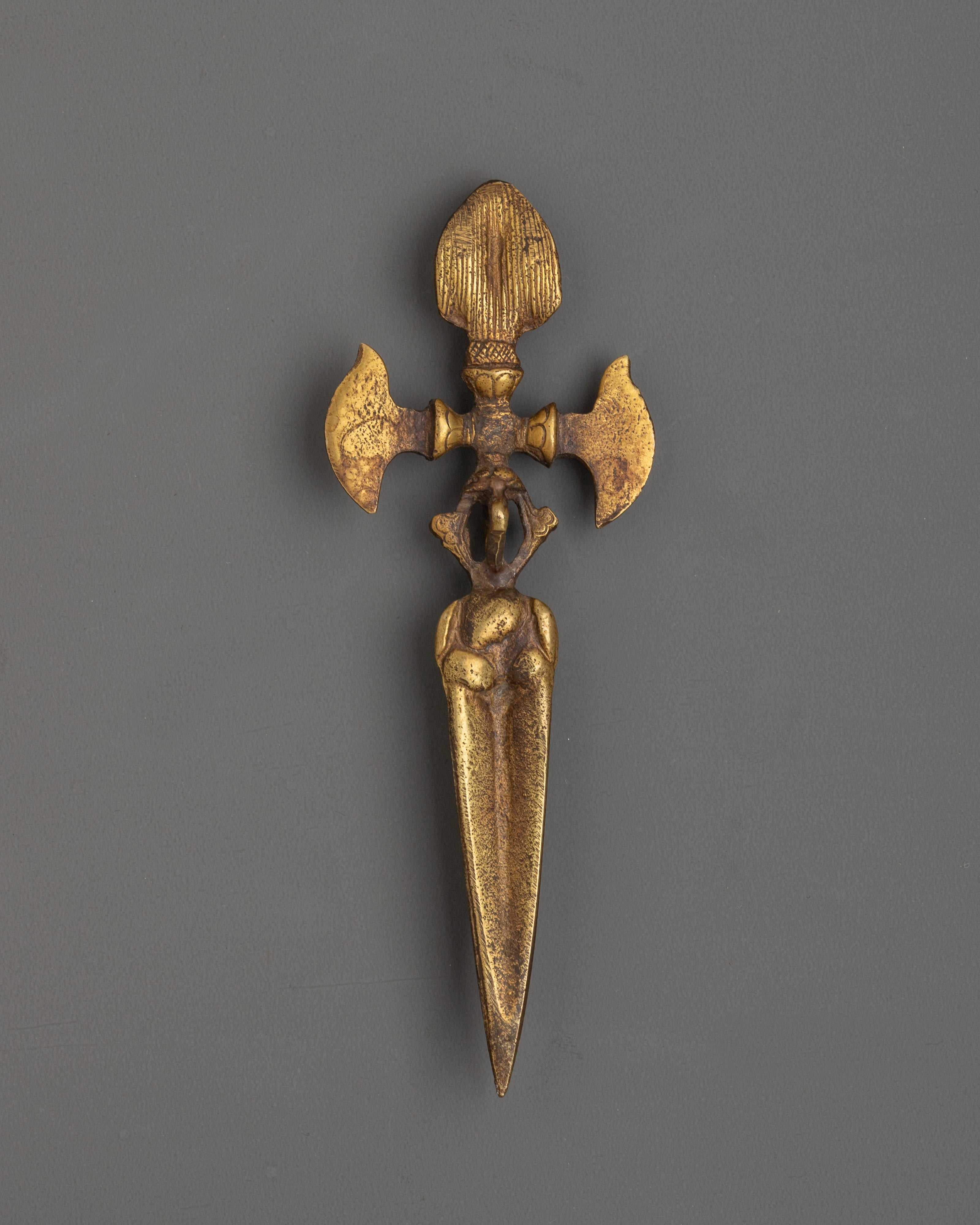 Handcrafted Brass Phurba | Sacred Spiritual Phurba Dagger for Rituals