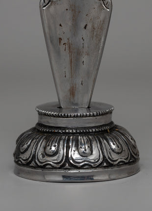 Hand-Carved Horse-Headed Iron Phurba for Ritual Practices |  Spiritual Transformation