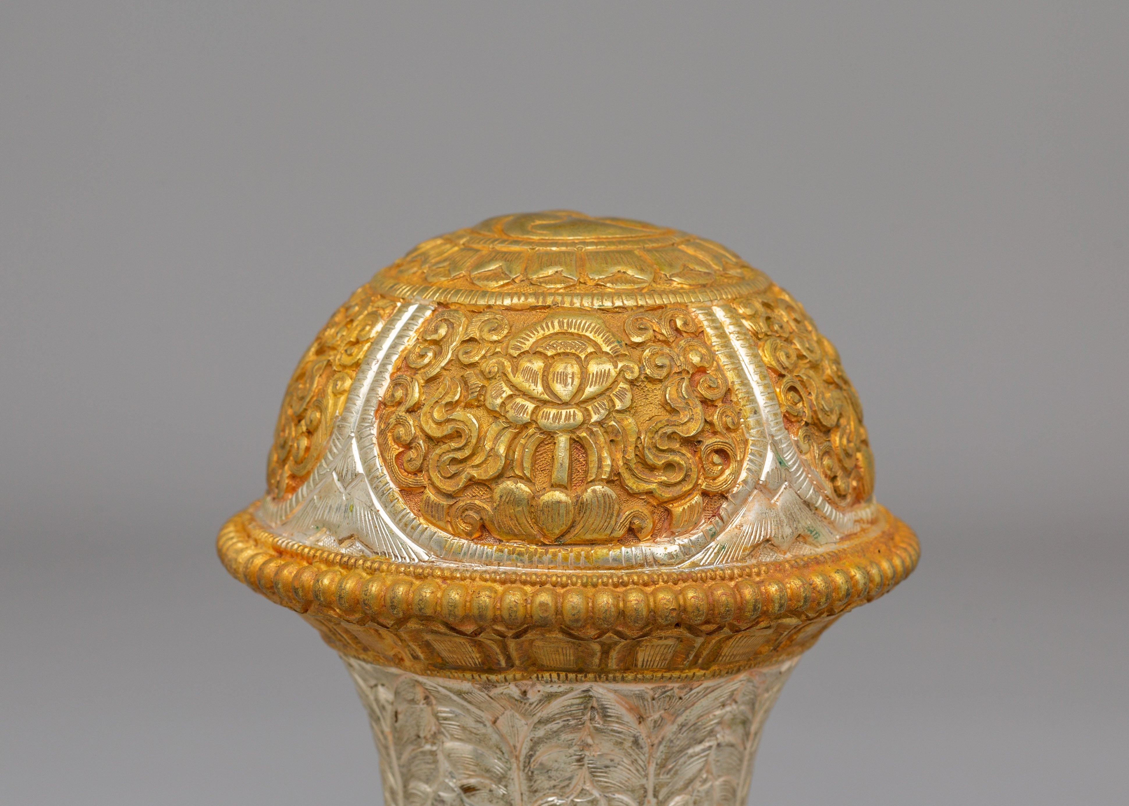 Buddhist Dharma Stick Ornament Cap | Sacred Ritual Items for Spiritual Practice