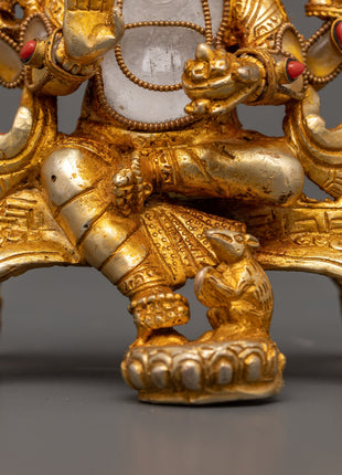 Ganesh Crystal Sculpture | Hindu Deity