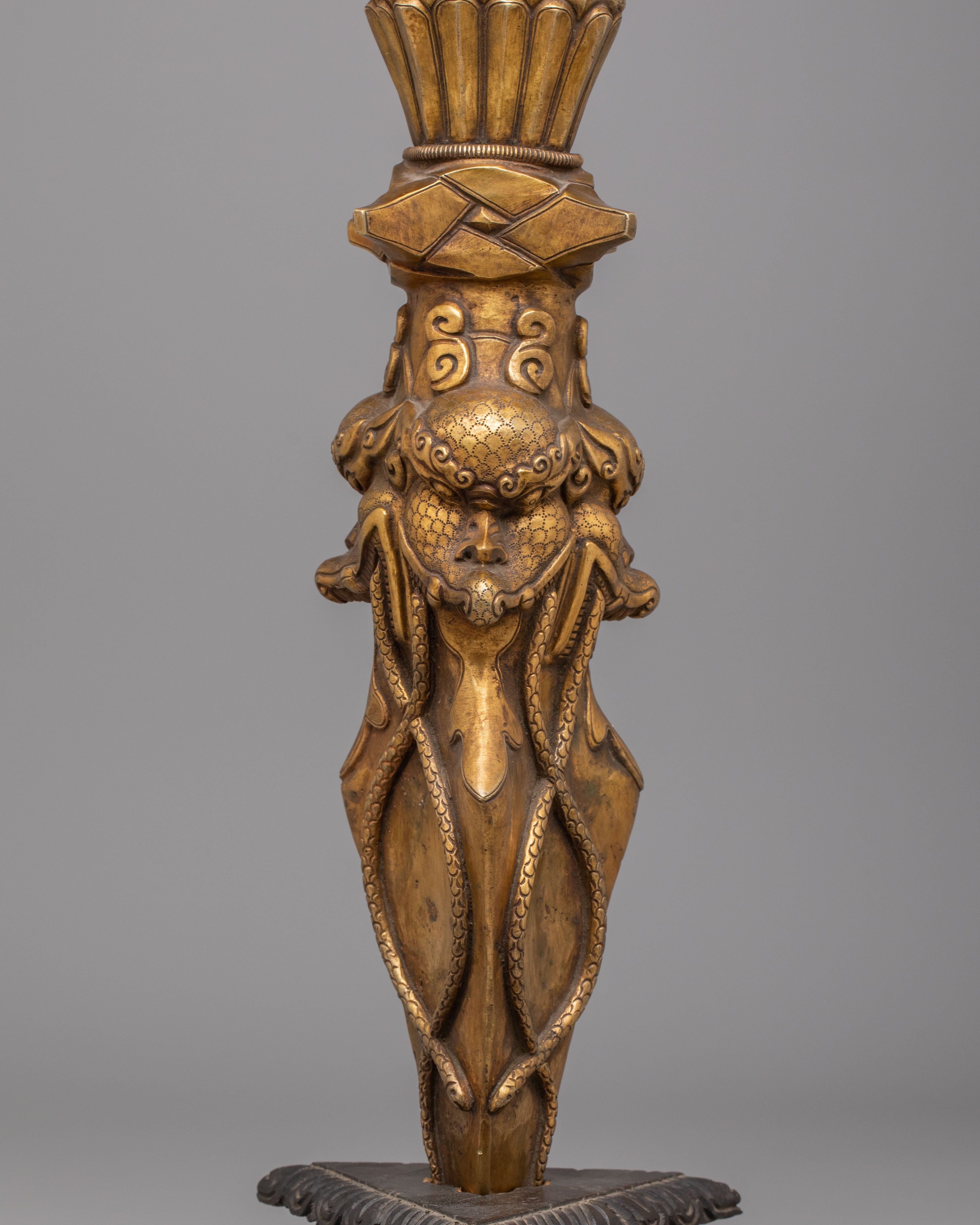 Handmade Hayagriva Phurba | Tantric Dagger for Spiritual Rituals