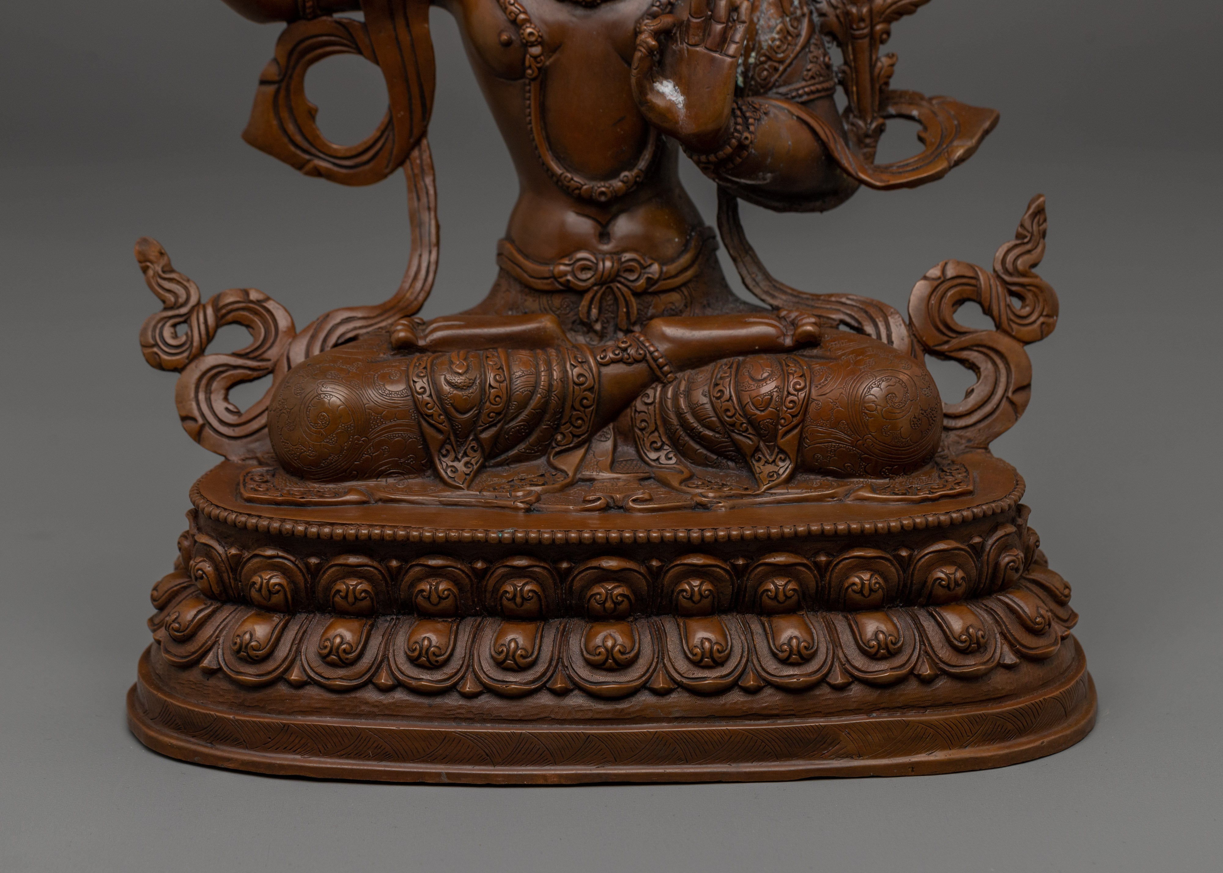 Divine Buddhist Art of Manjushri | Wisdom Bodhisattva Deity